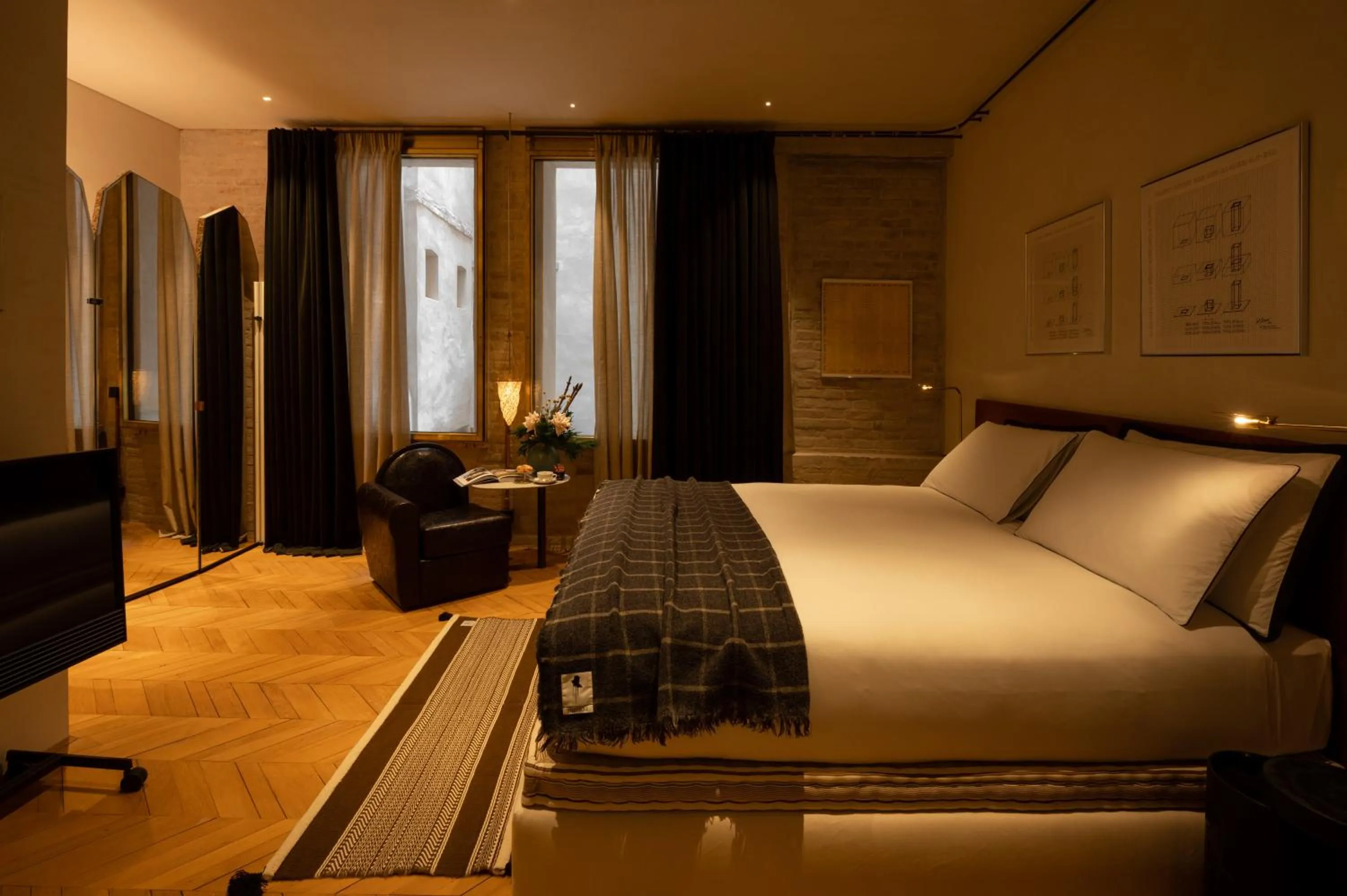 Bedroom, Bed in The Venice Venice Hotel