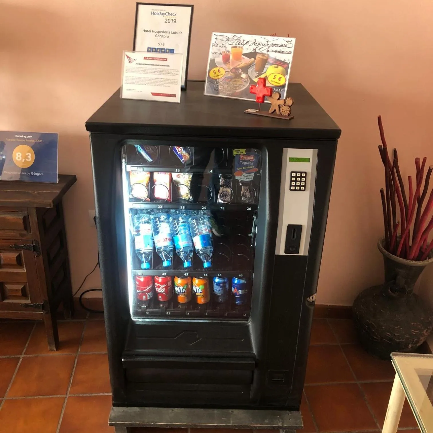 Non alcoholic drinks in Hospedería Luis de Góngora