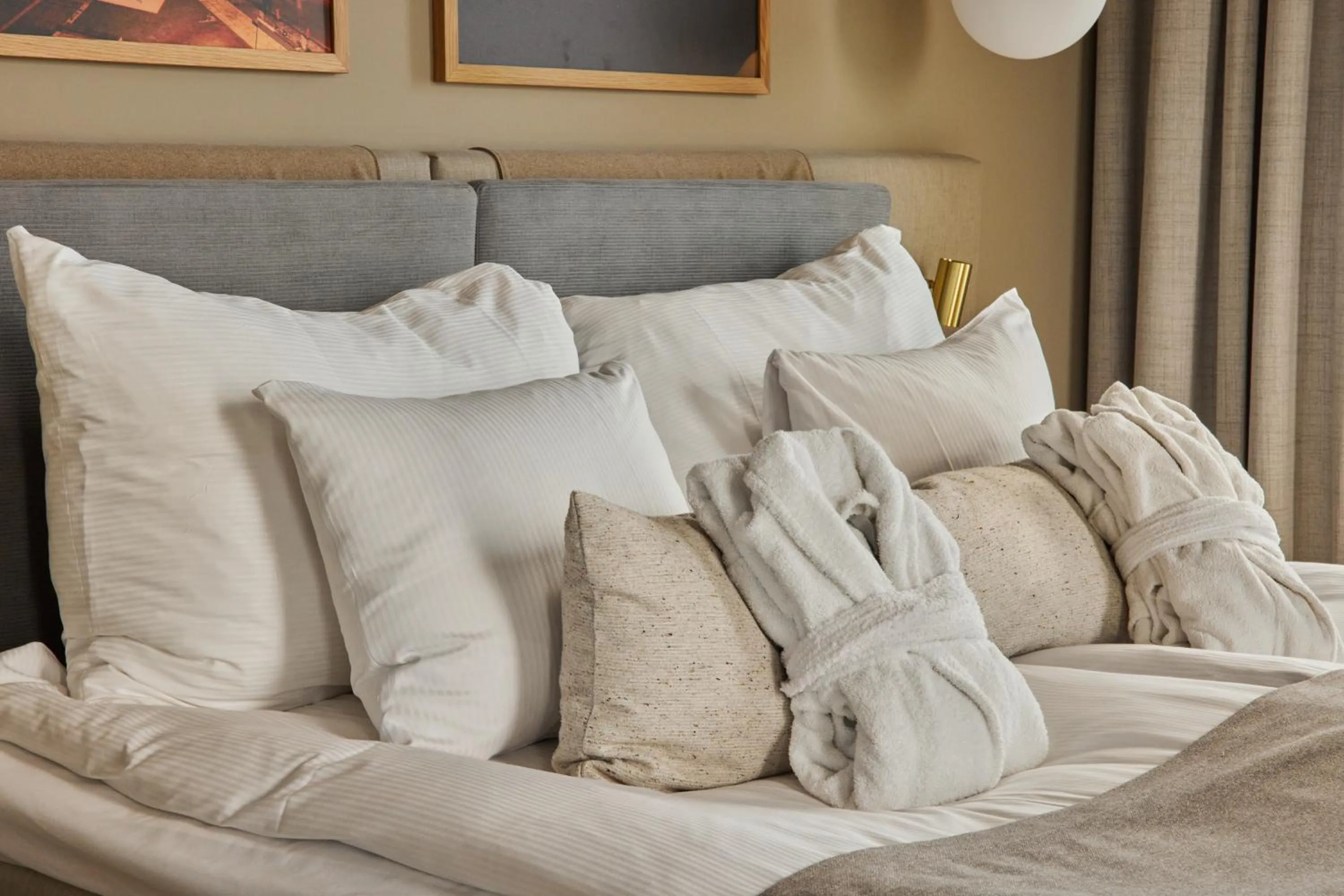 Bed in Clarion Hotel Draken