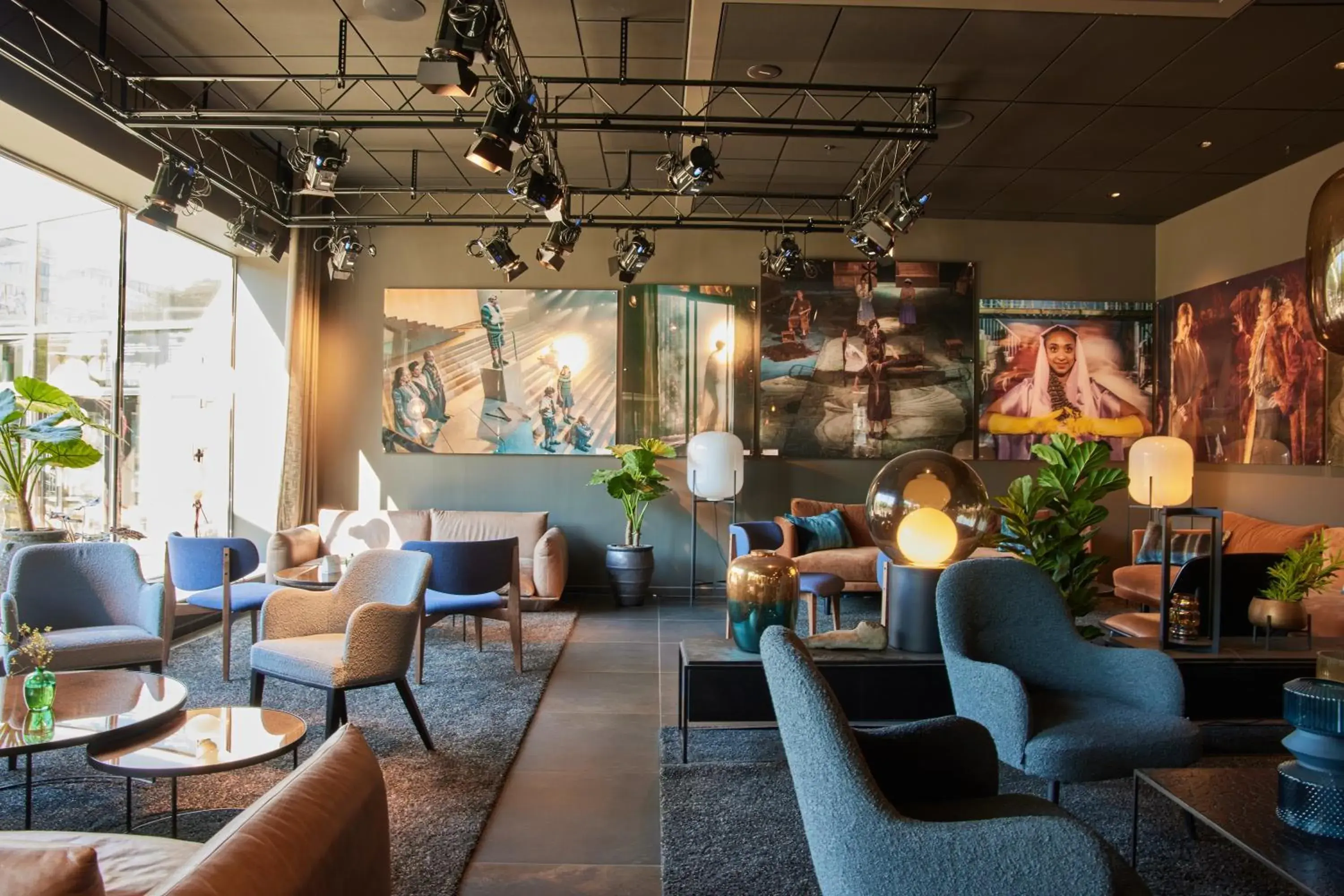 Lobby or reception in Clarion Hotel Draken Lobby or reception in Clarion Hotel Draken