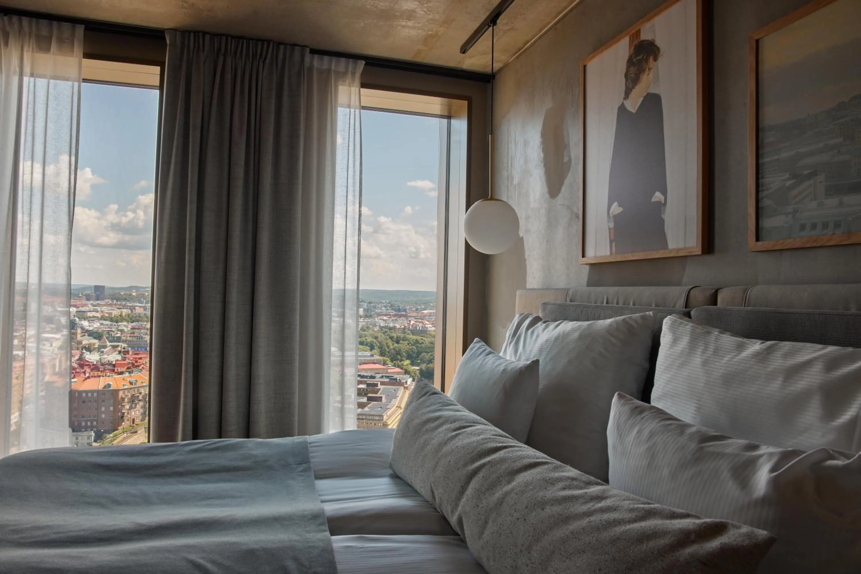 Bed in Clarion Hotel Draken