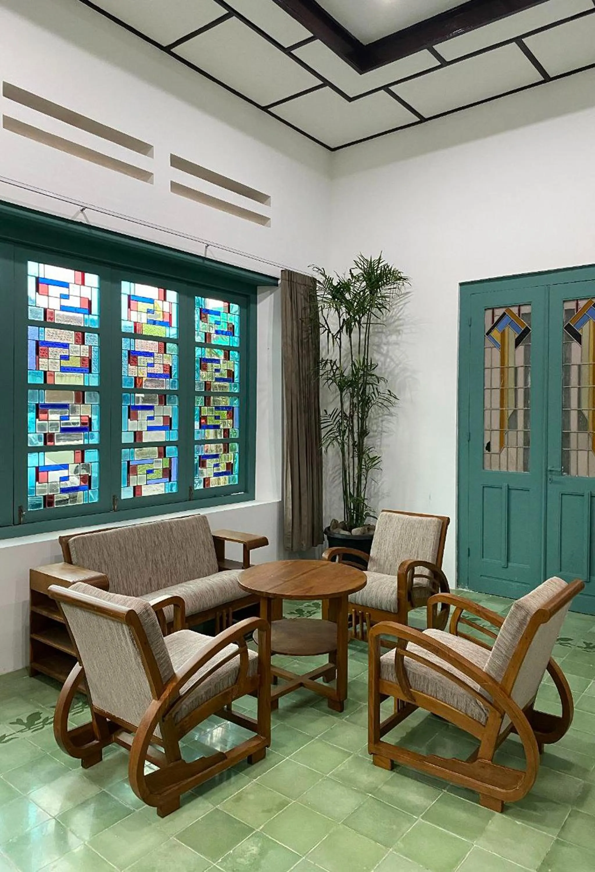 Living room in Binumar Guest House