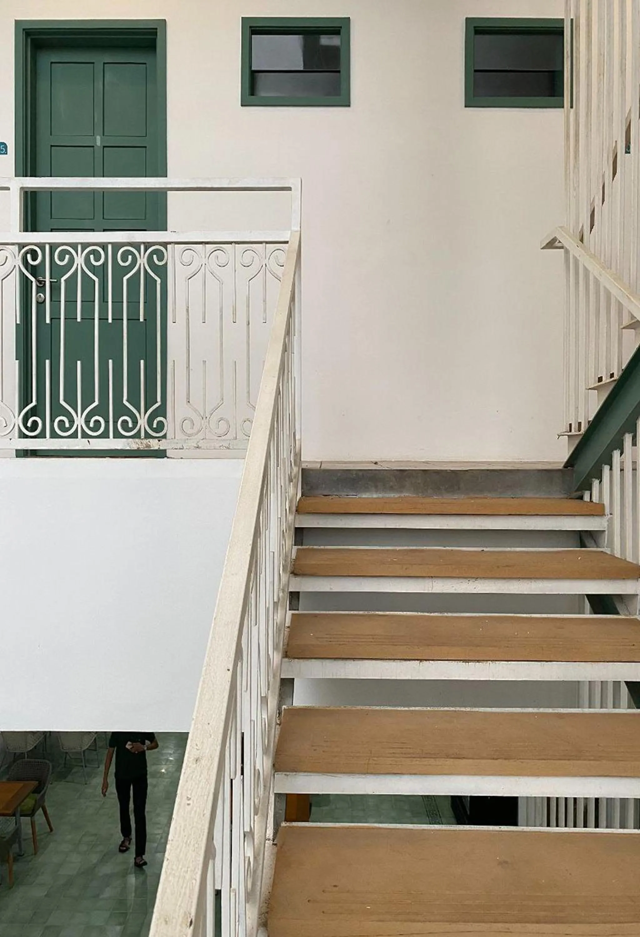 Decorative detail in Binumar Guest House