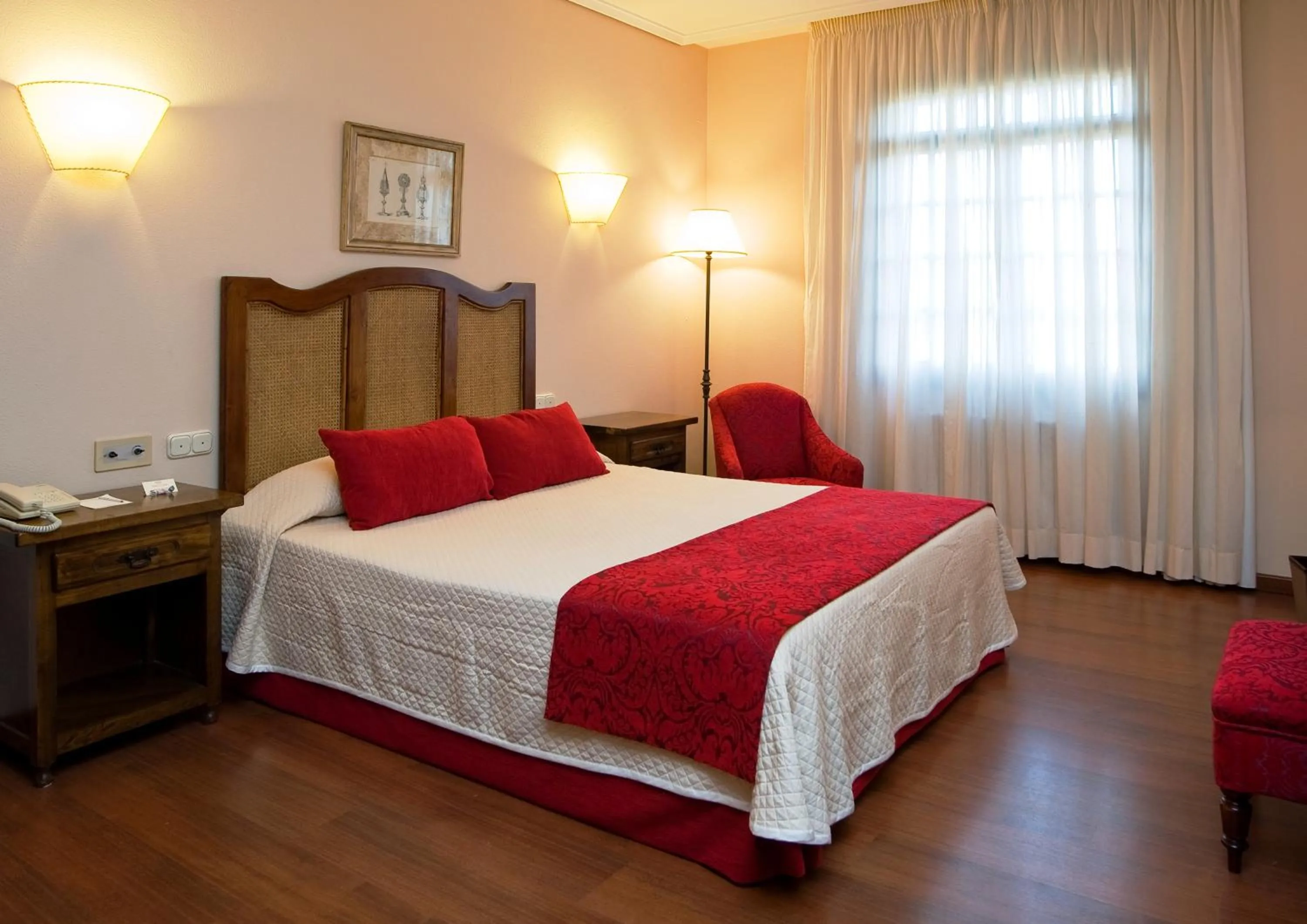 Day, Bed in Hotel Pazo O Rial