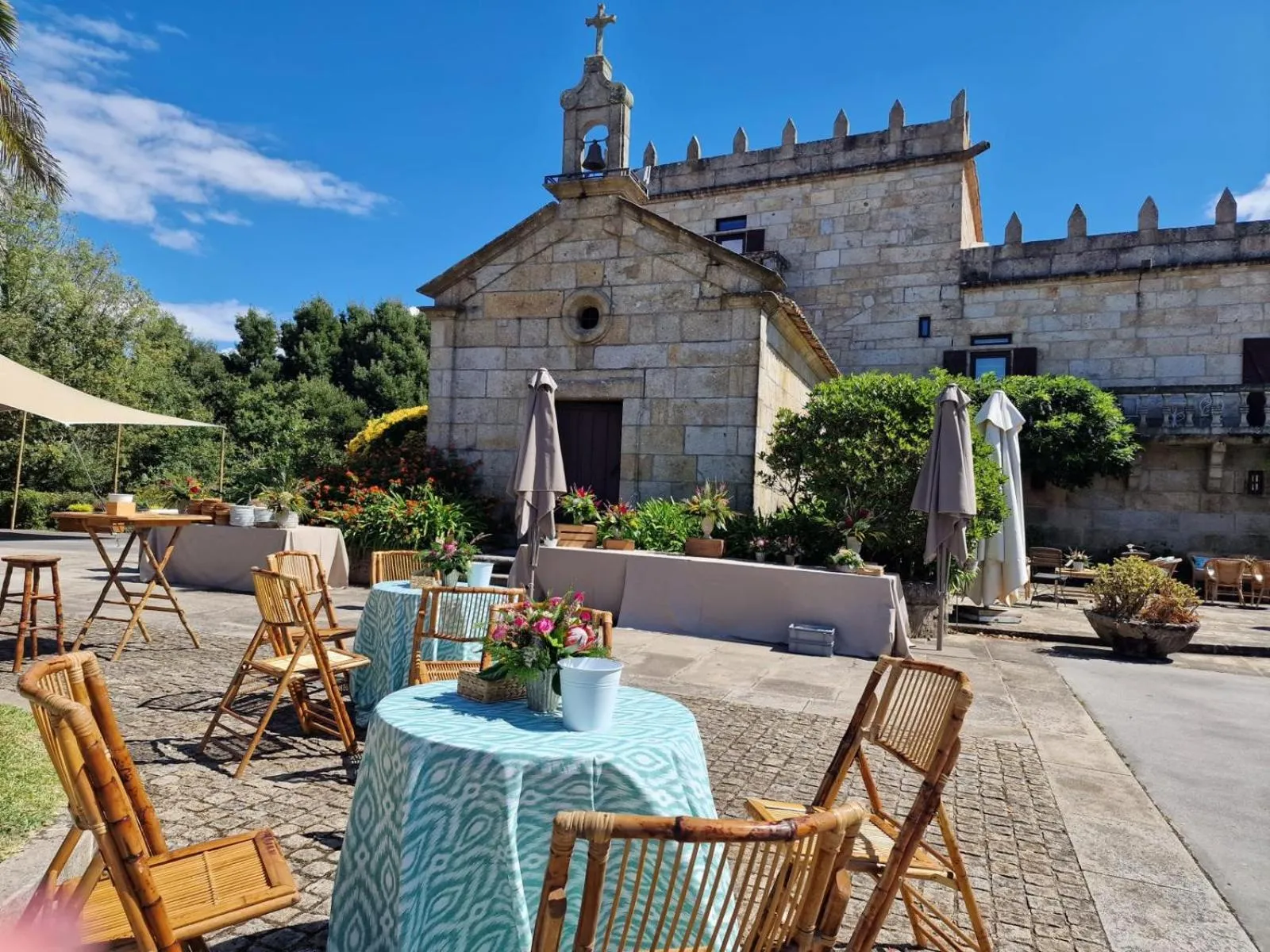 Garden in Hotel Pazo O Rial