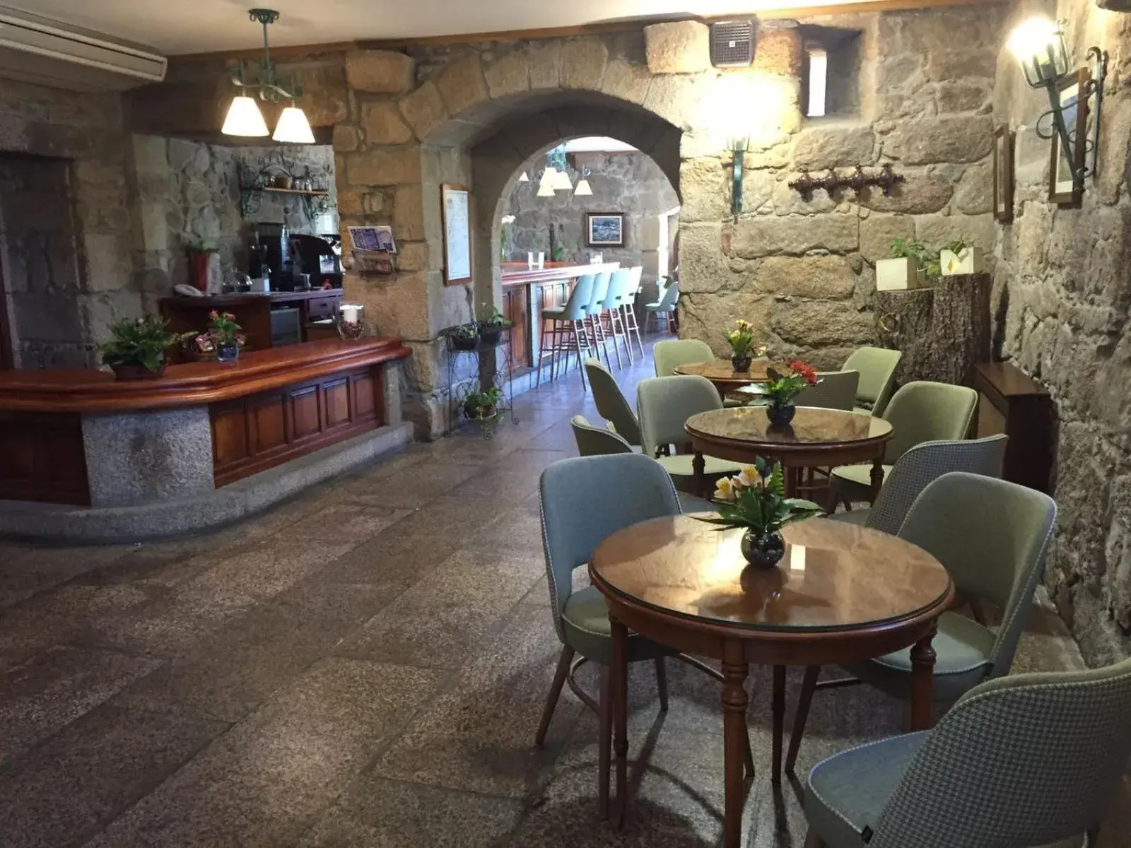 Lounge or bar in Hotel Pazo O Rial Lounge or bar in Hotel Pazo O Rial