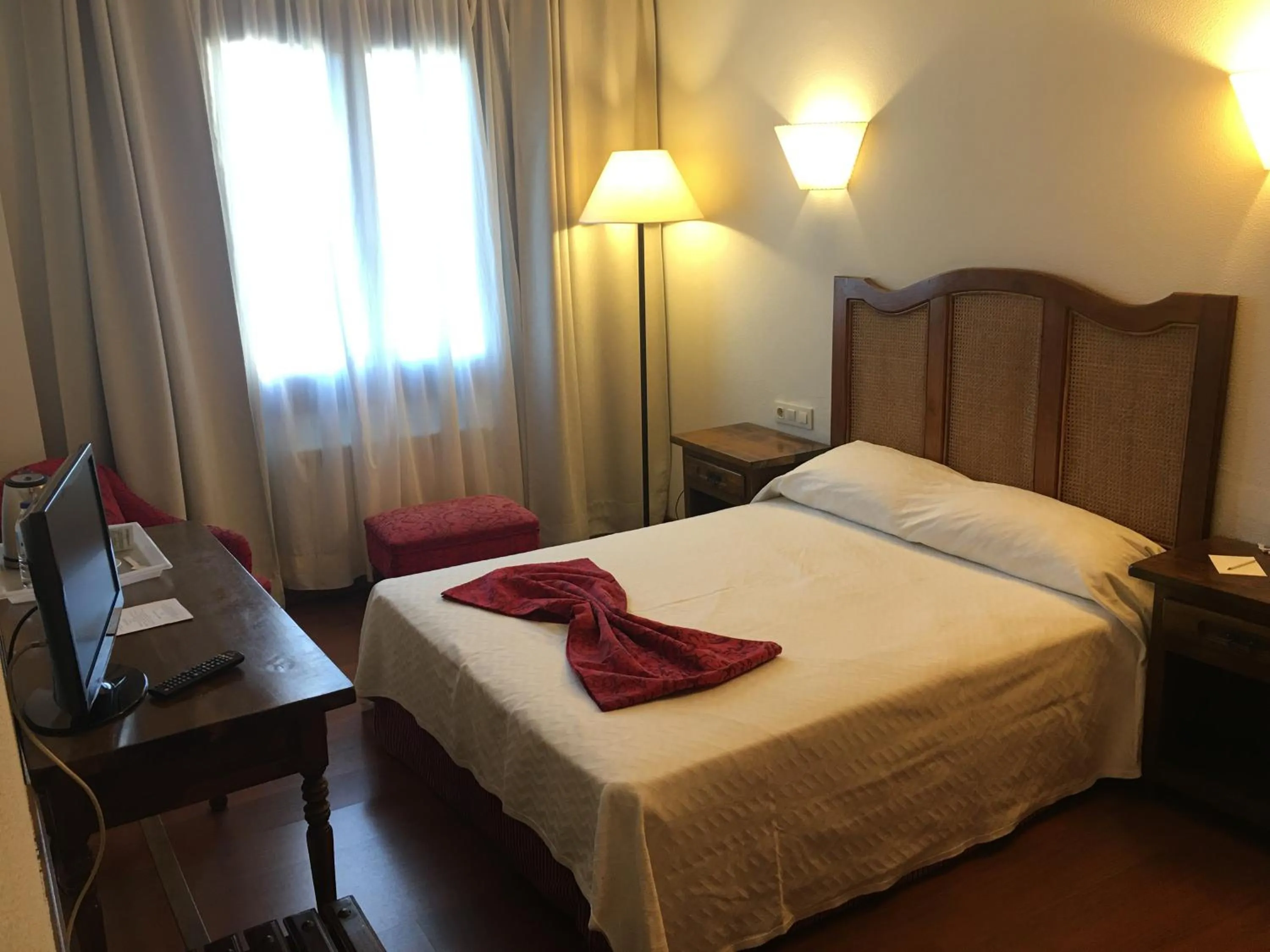 Bed in Hotel Pazo O Rial