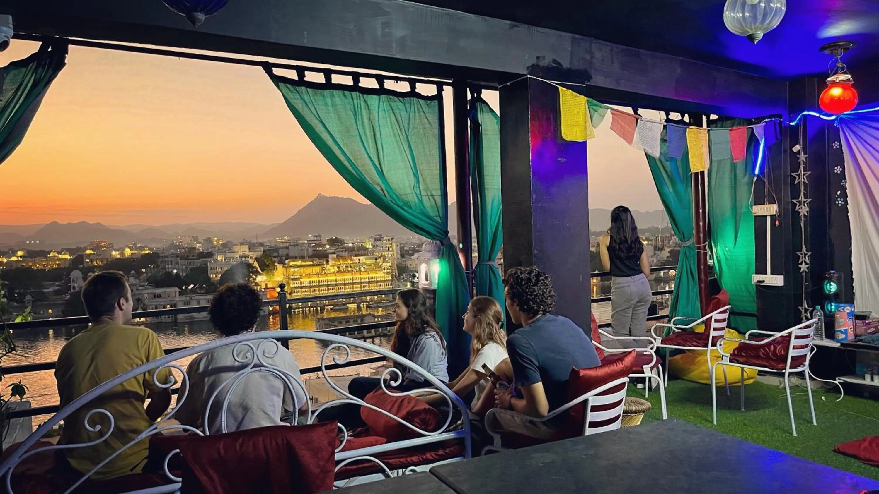 Sunset in Tamasha Udaipur