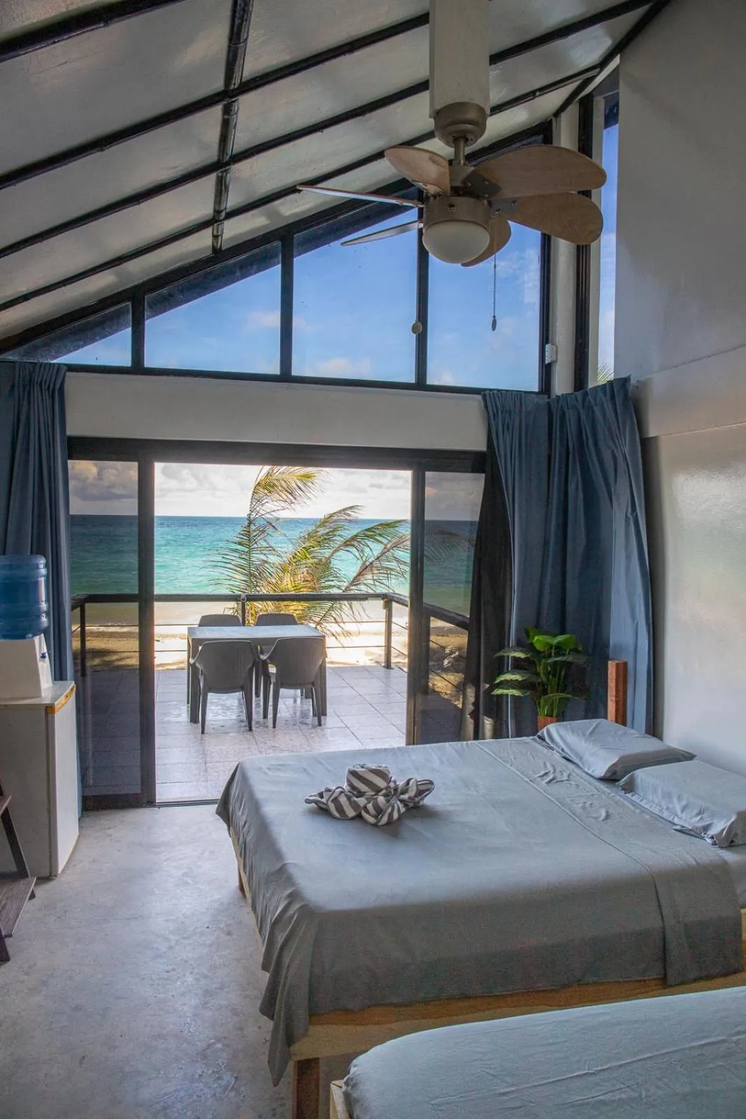 View (from property/room), Bed in Surigao Dream Beach Resort