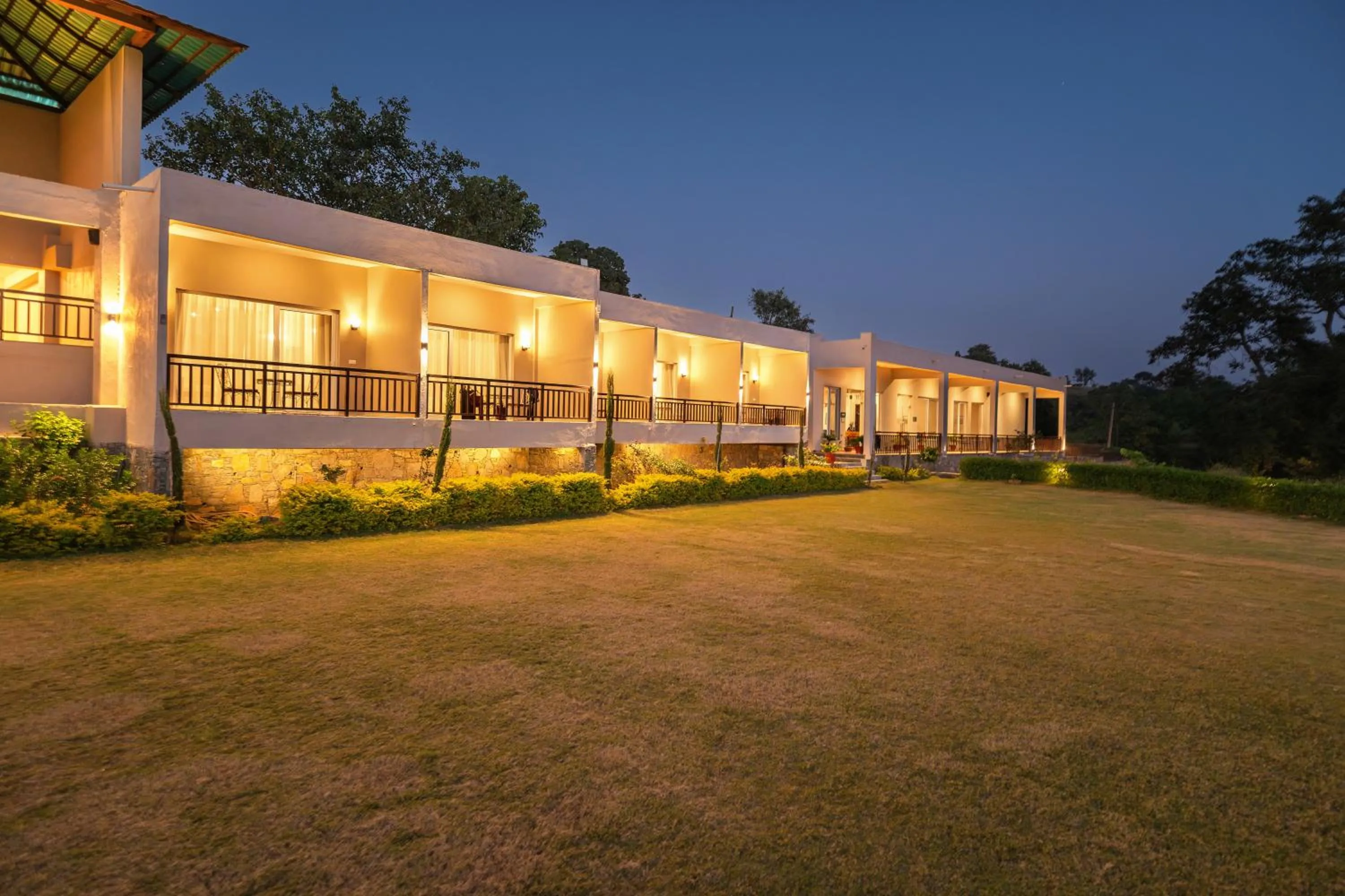 Garden view in Kumbhal Exotica Resort Kumbhalgarh