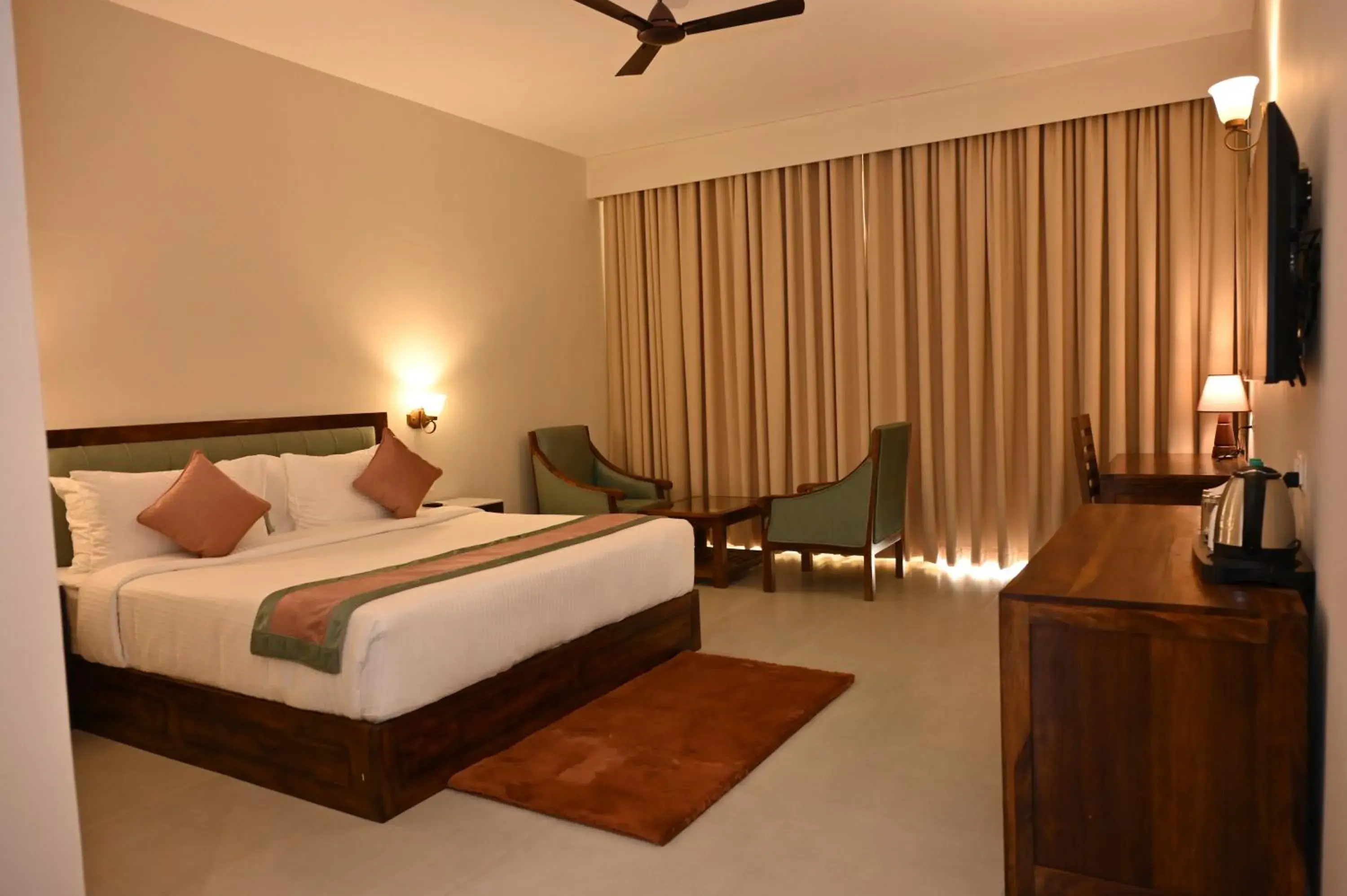 King Room with Balcony in Kumbhal Exotica Resort Kumbhalgarh King Room with Balcony in Kumbhal Exotica Resort Kumbhalgarh