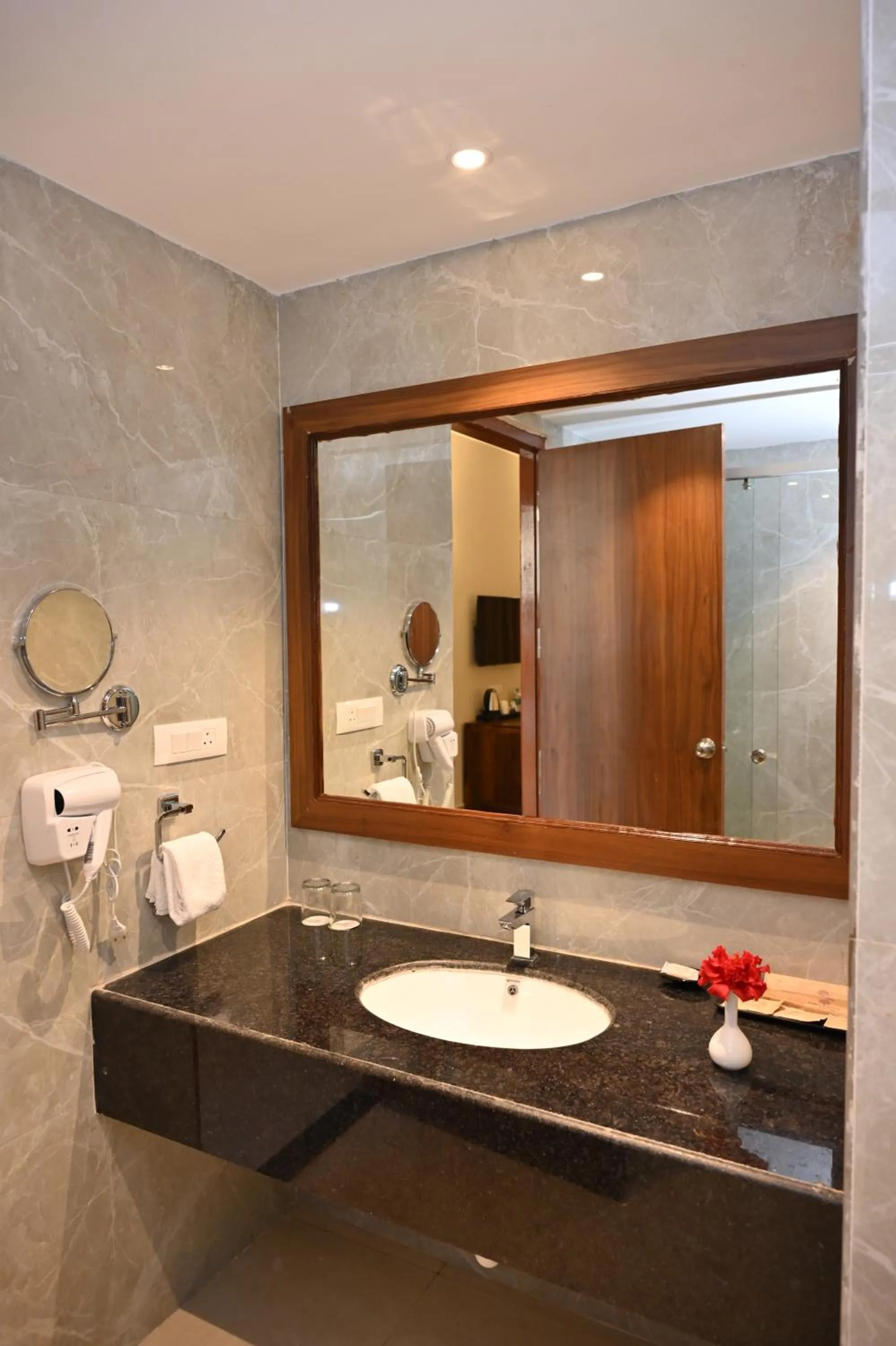 Bathroom in Kumbhal Exotica Resort Kumbhalgarh