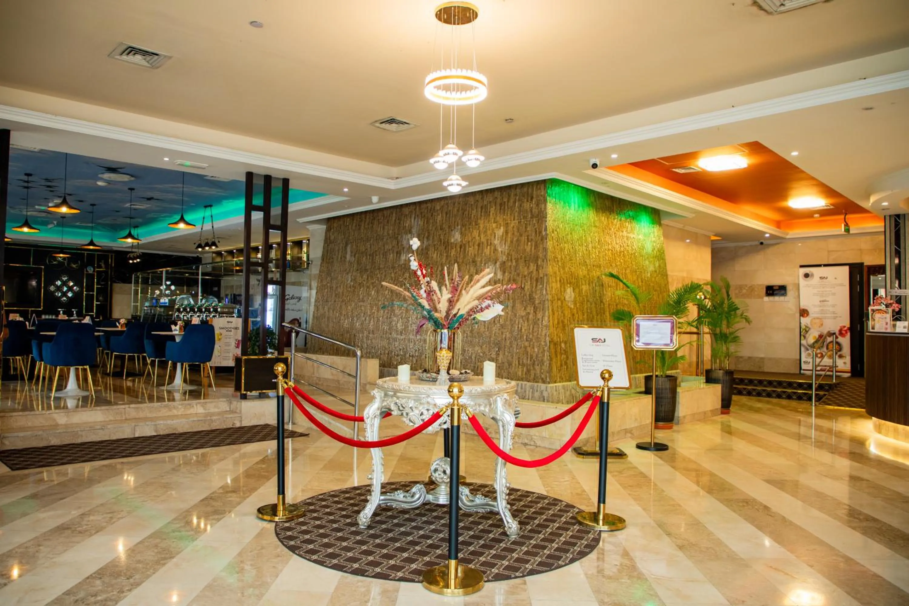 Lobby or reception in The Saj Hotel