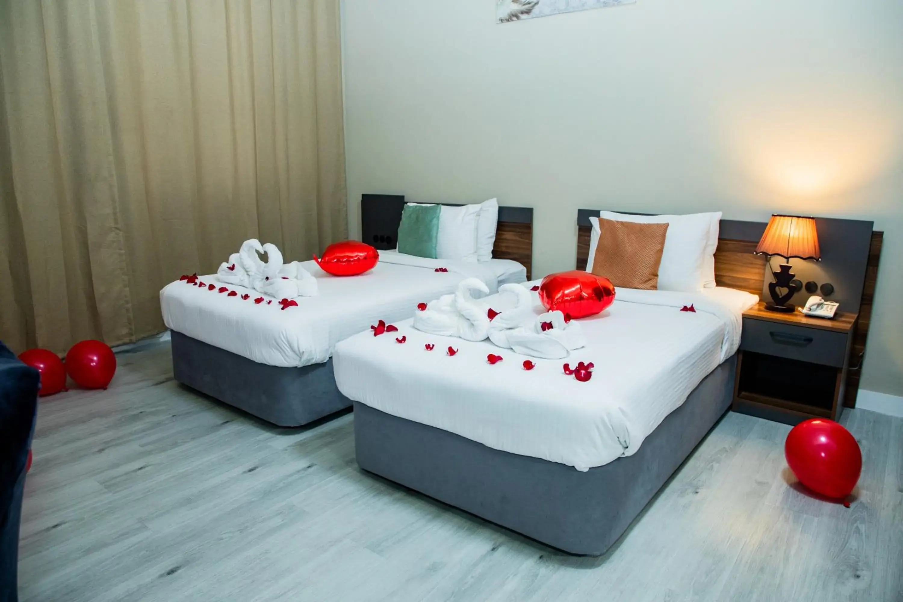 Decorative detail, Bed in The Saj Hotel Decorative detail, Bed in The Saj Hotel