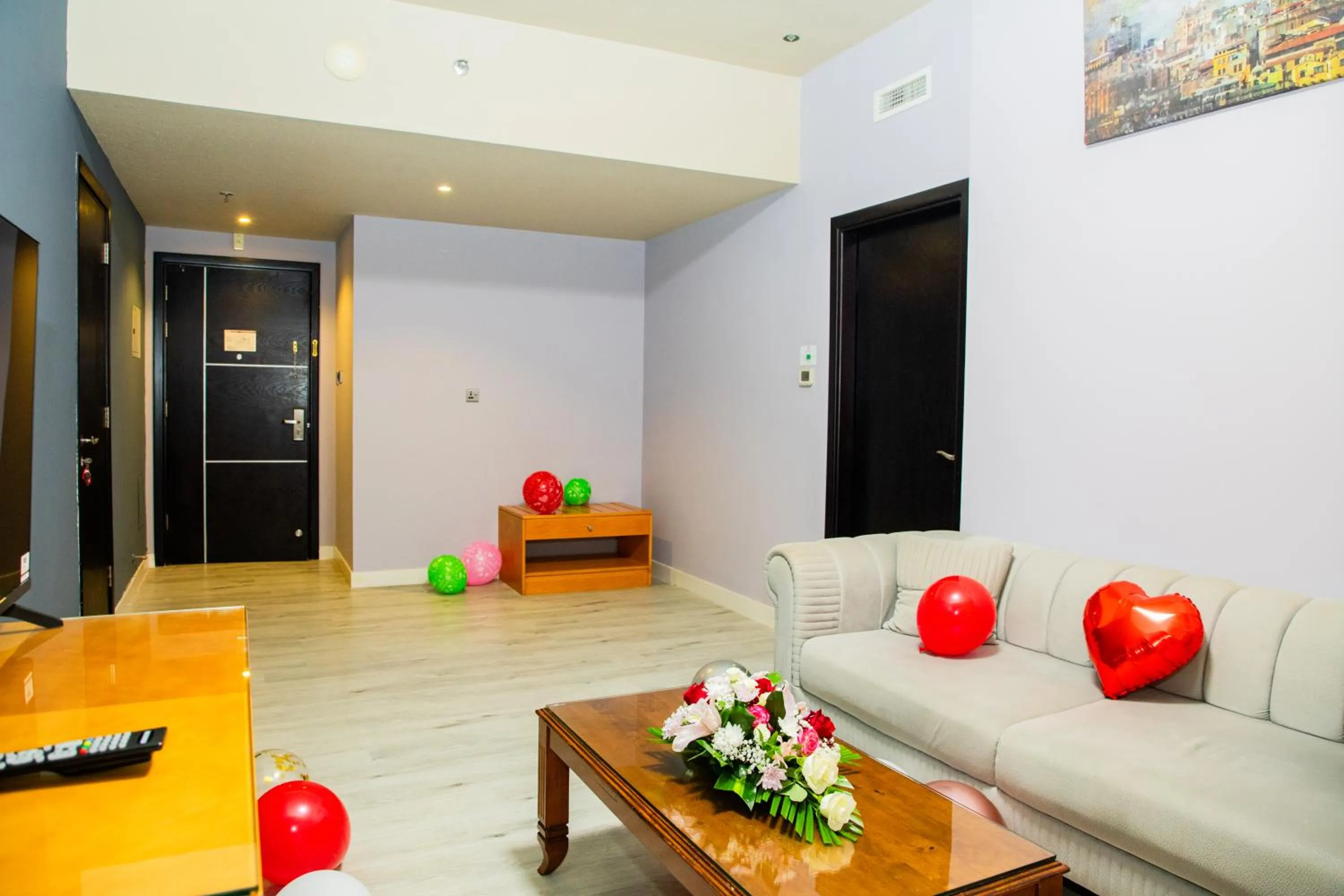 Living room in The Saj Hotel