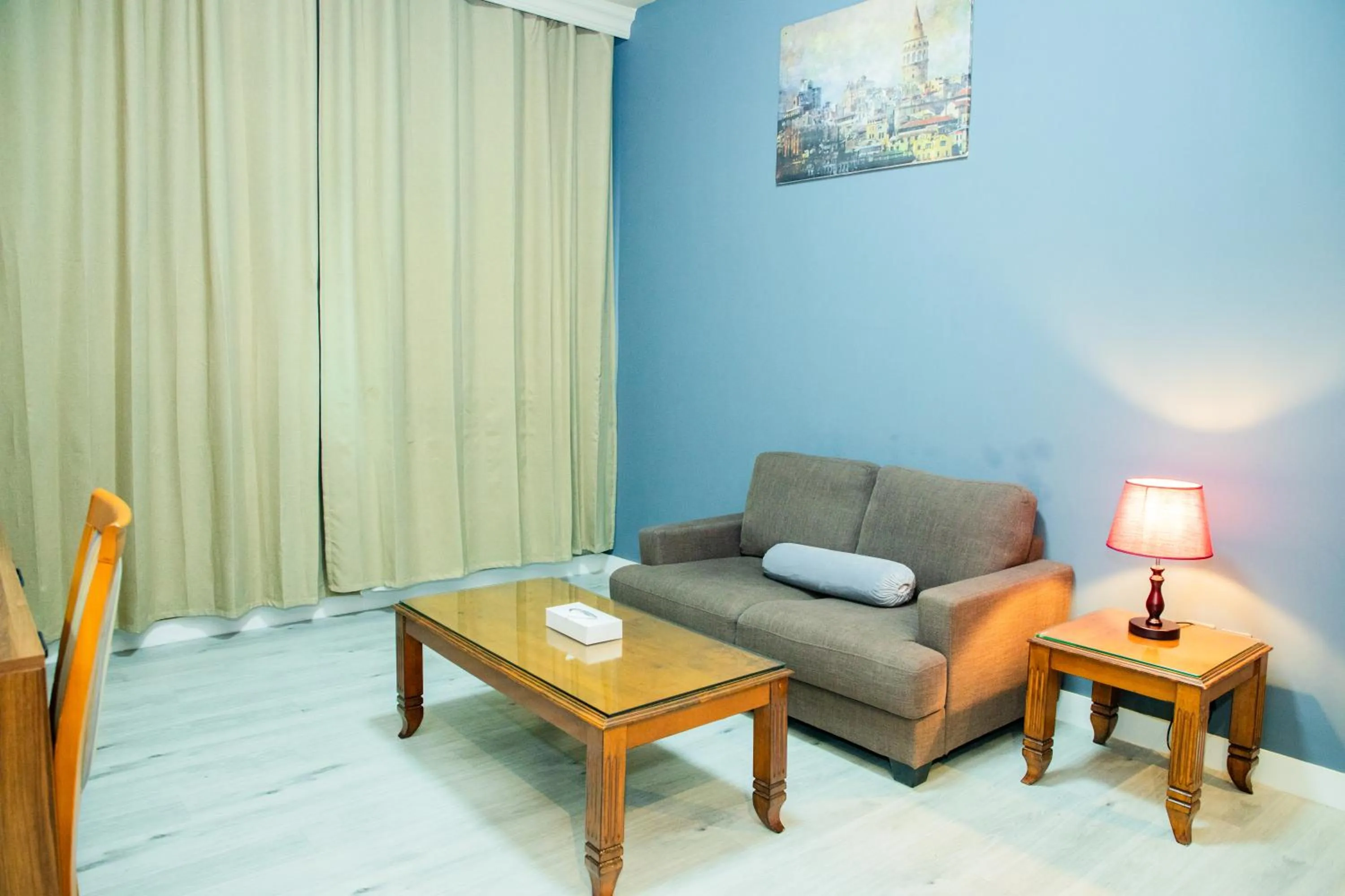 Living room in The Saj Hotel