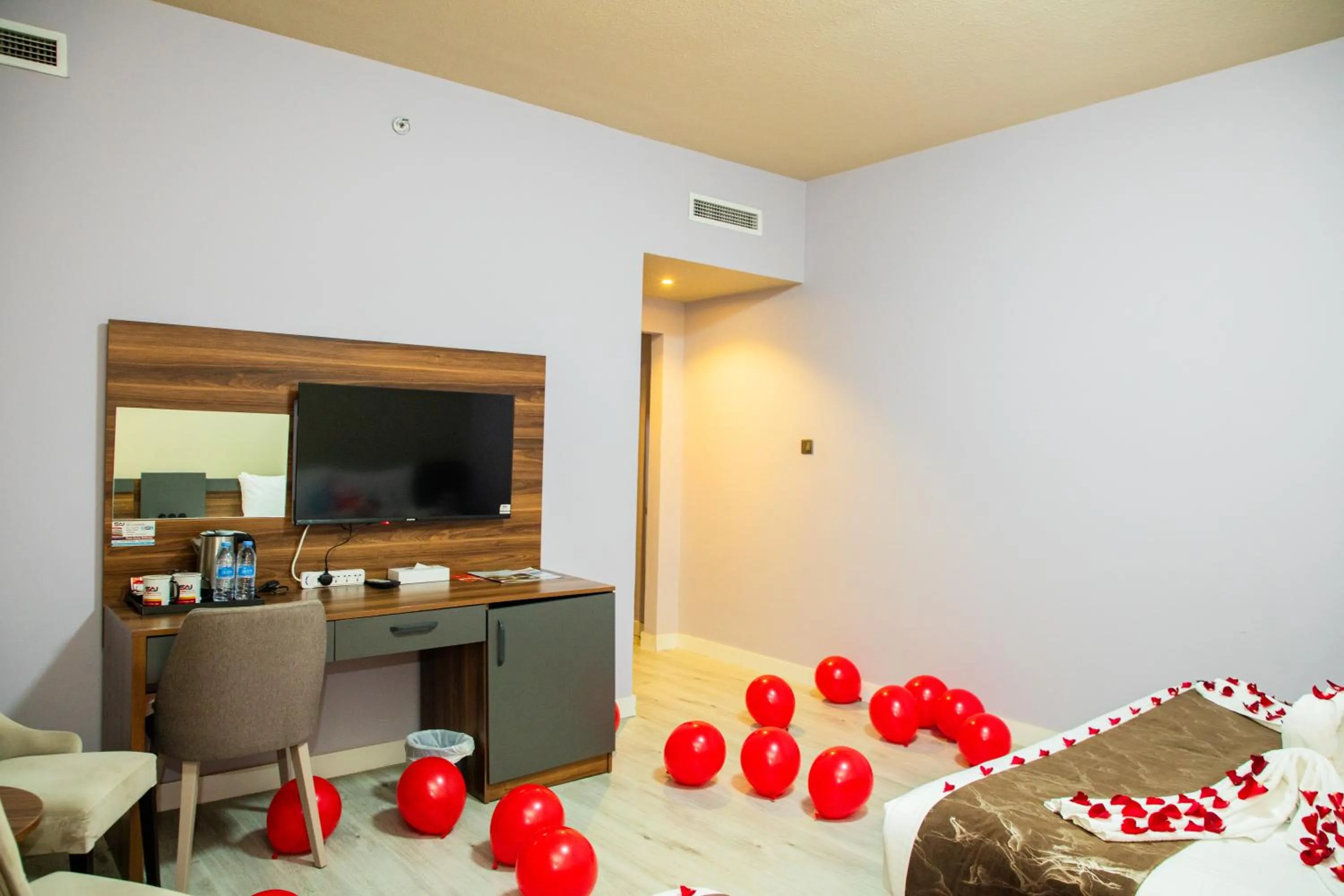 Decorative detail, Bed in The Saj Hotel