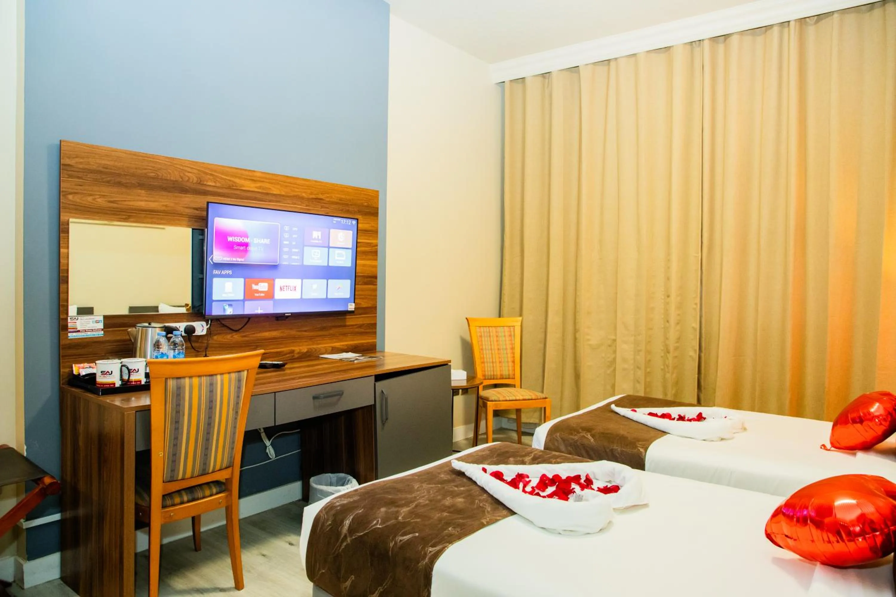 Decorative detail, Bed in The Saj Hotel