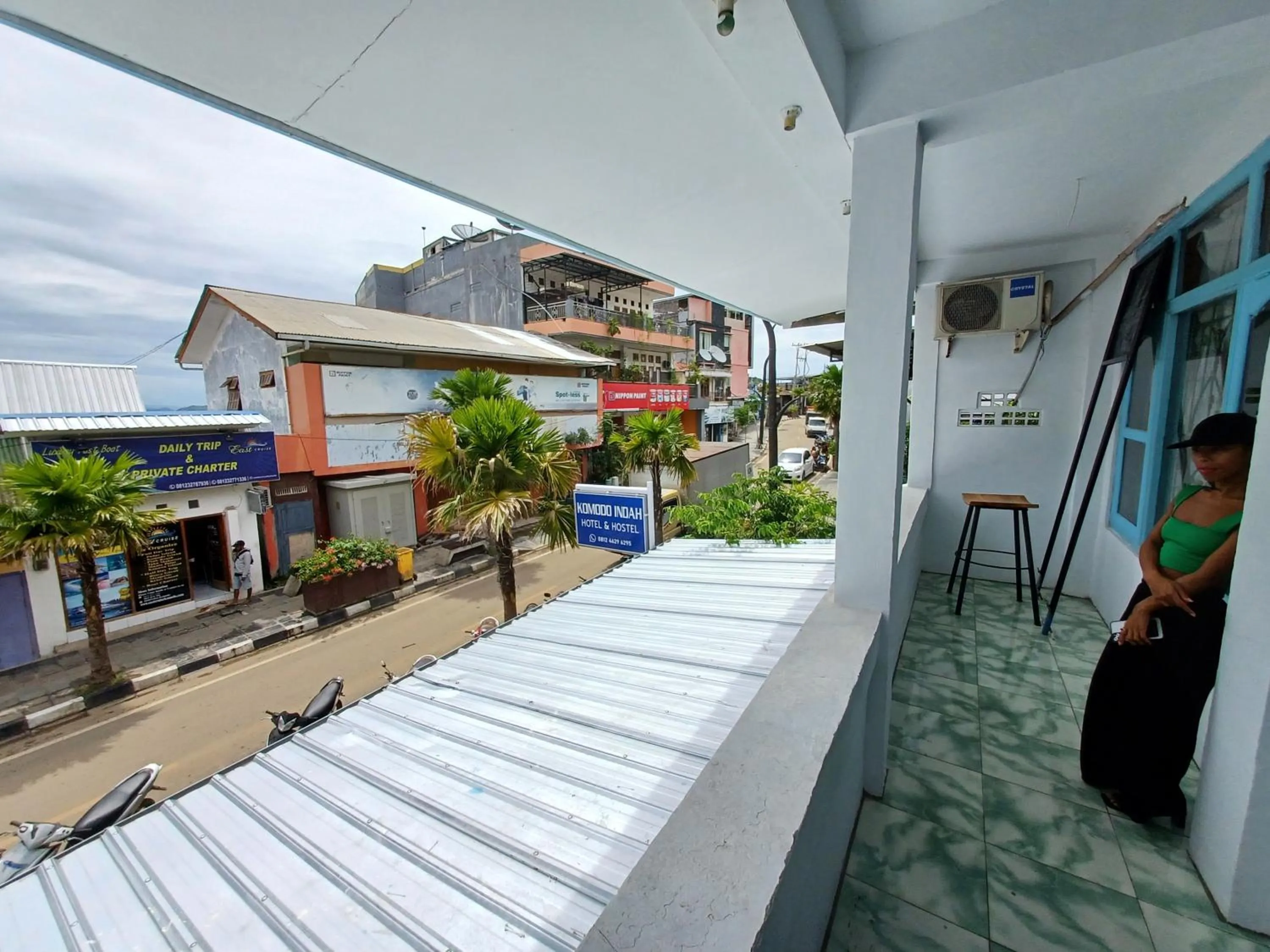 Balcony/Terrace in Komodo Indah Hotel