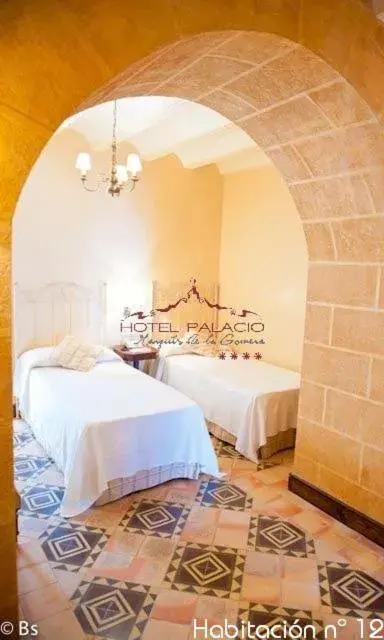 Bed in Palacio Marques de la Gomera Bed in Palacio Marques de la Gomera