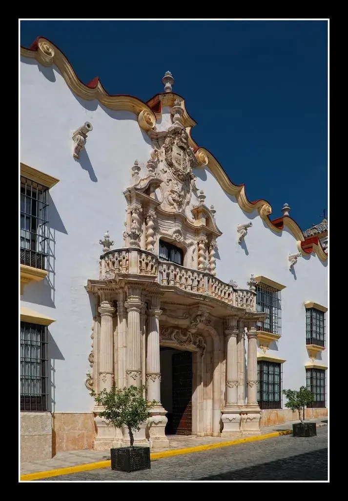 Facade/entrance in Palacio Marques de la Gomera Facade/entrance in Palacio Marques de la Gomera