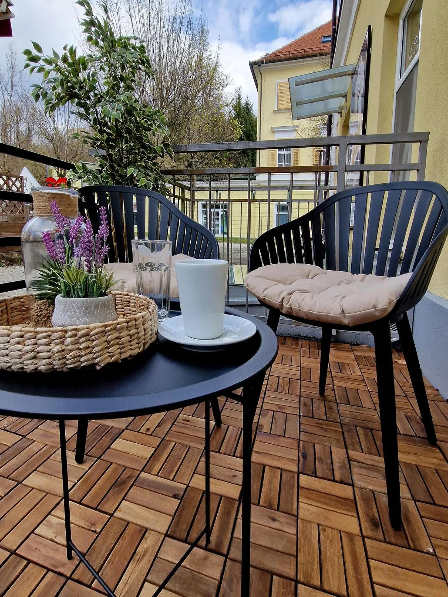 Patio in Apartment Center Rogaška - Pubyland