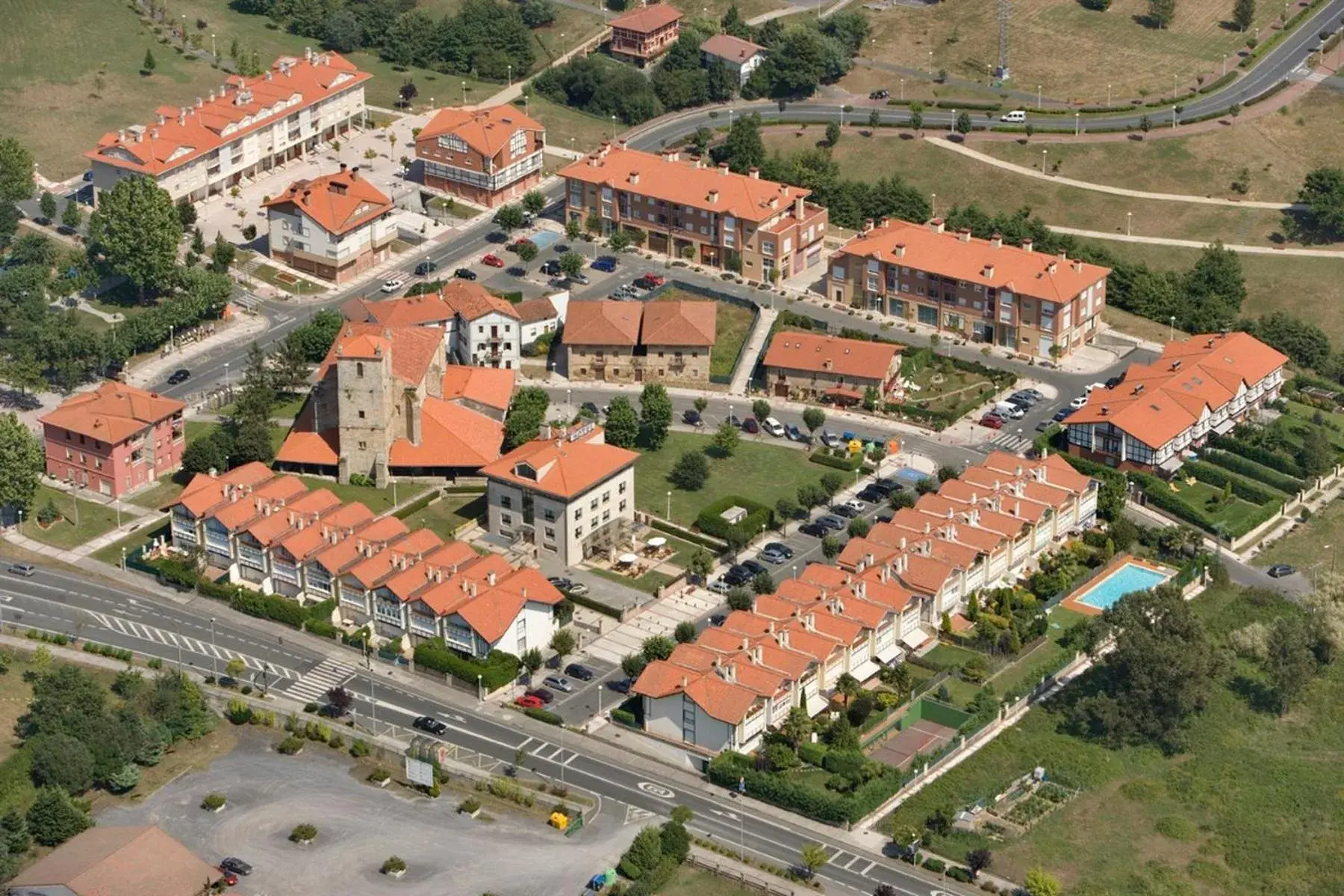 Bird's eye view in Hospedium Hotel Sky Blu Loiu Bird's eye view in Hospedium Hotel Sky Blu Loiu