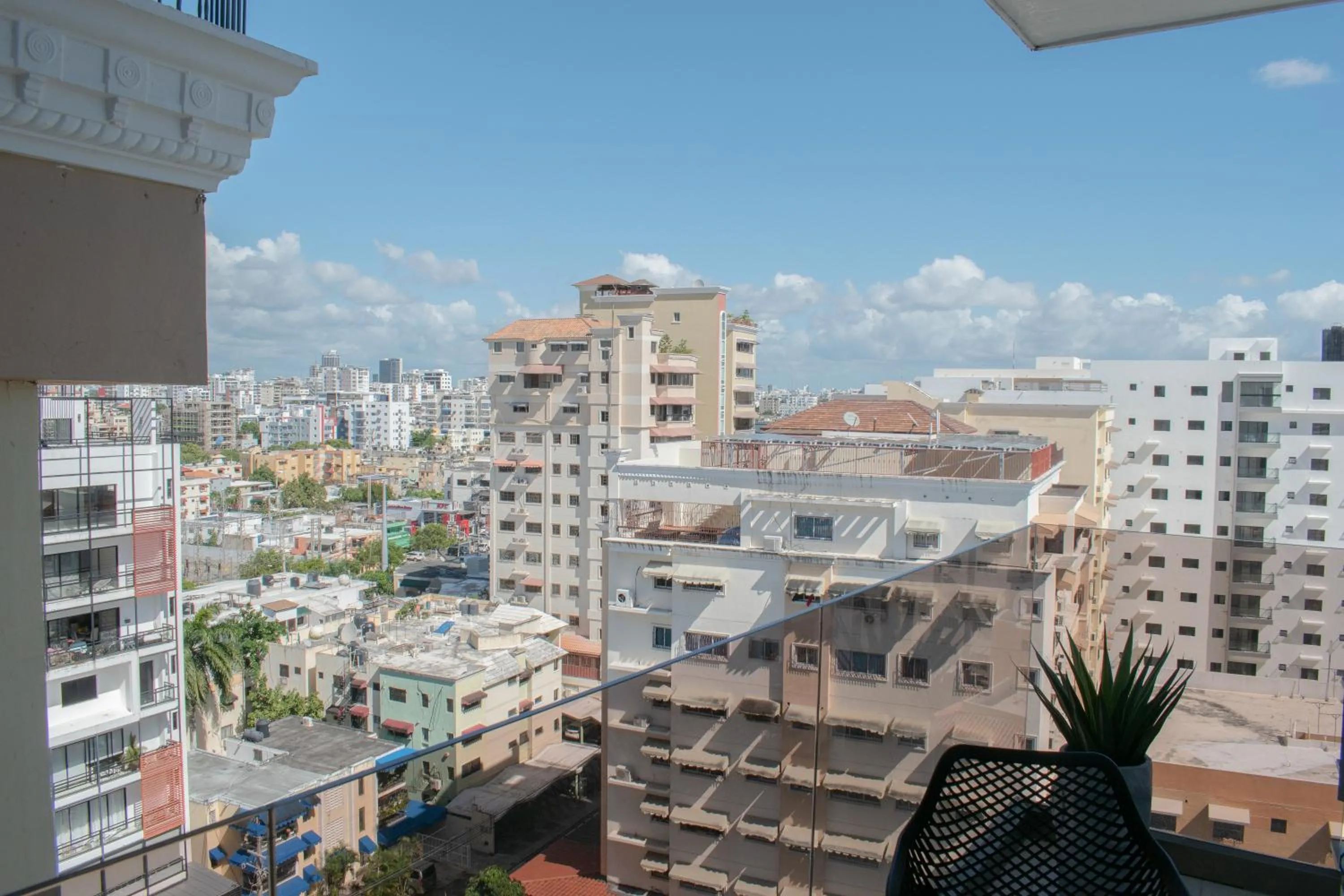 City view in Brickell Apart Hotel