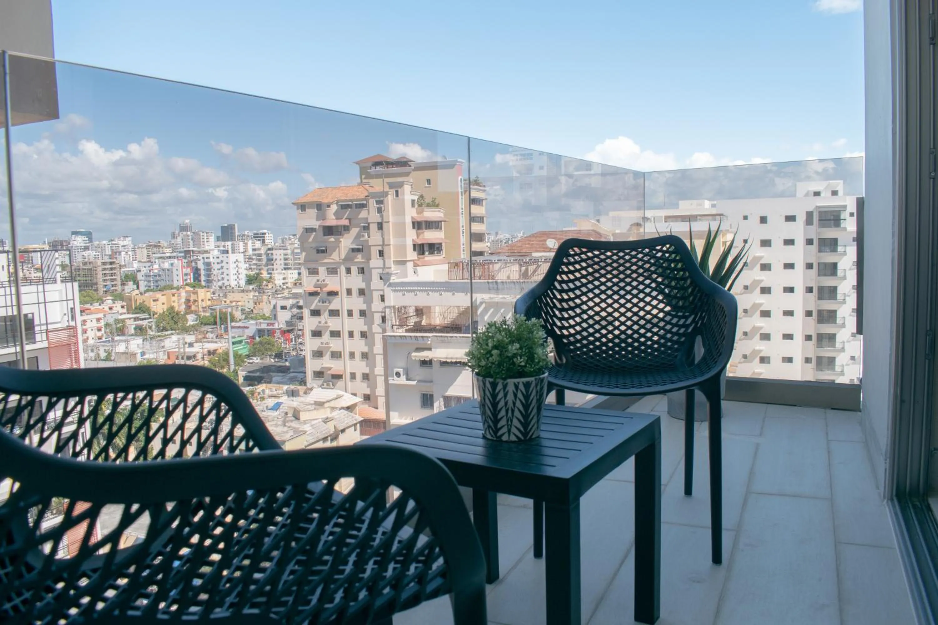 Balcony/Terrace in Brickell Apart Hotel