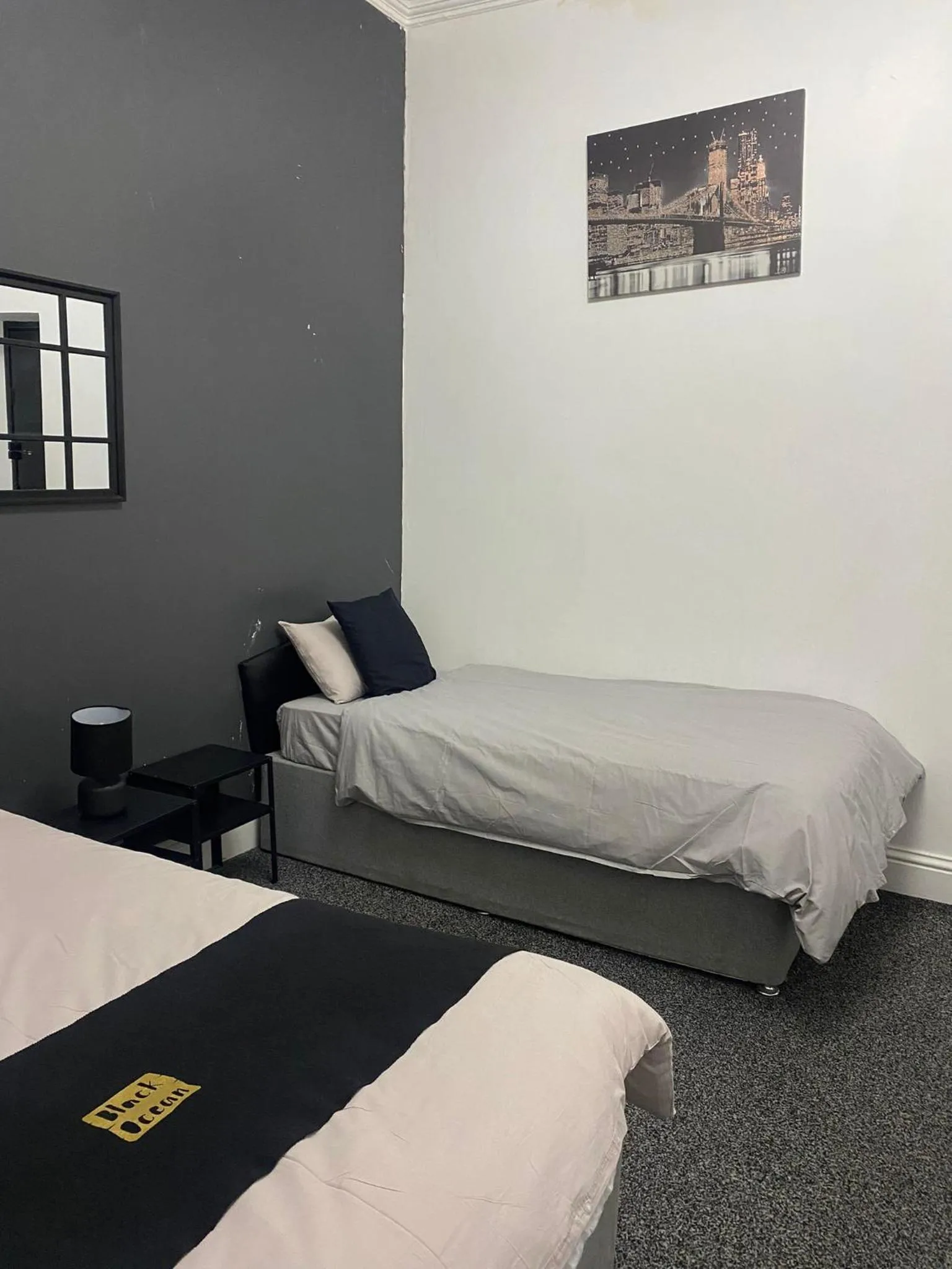 Bedroom, Bed in Black Ocean Holiday Apartments