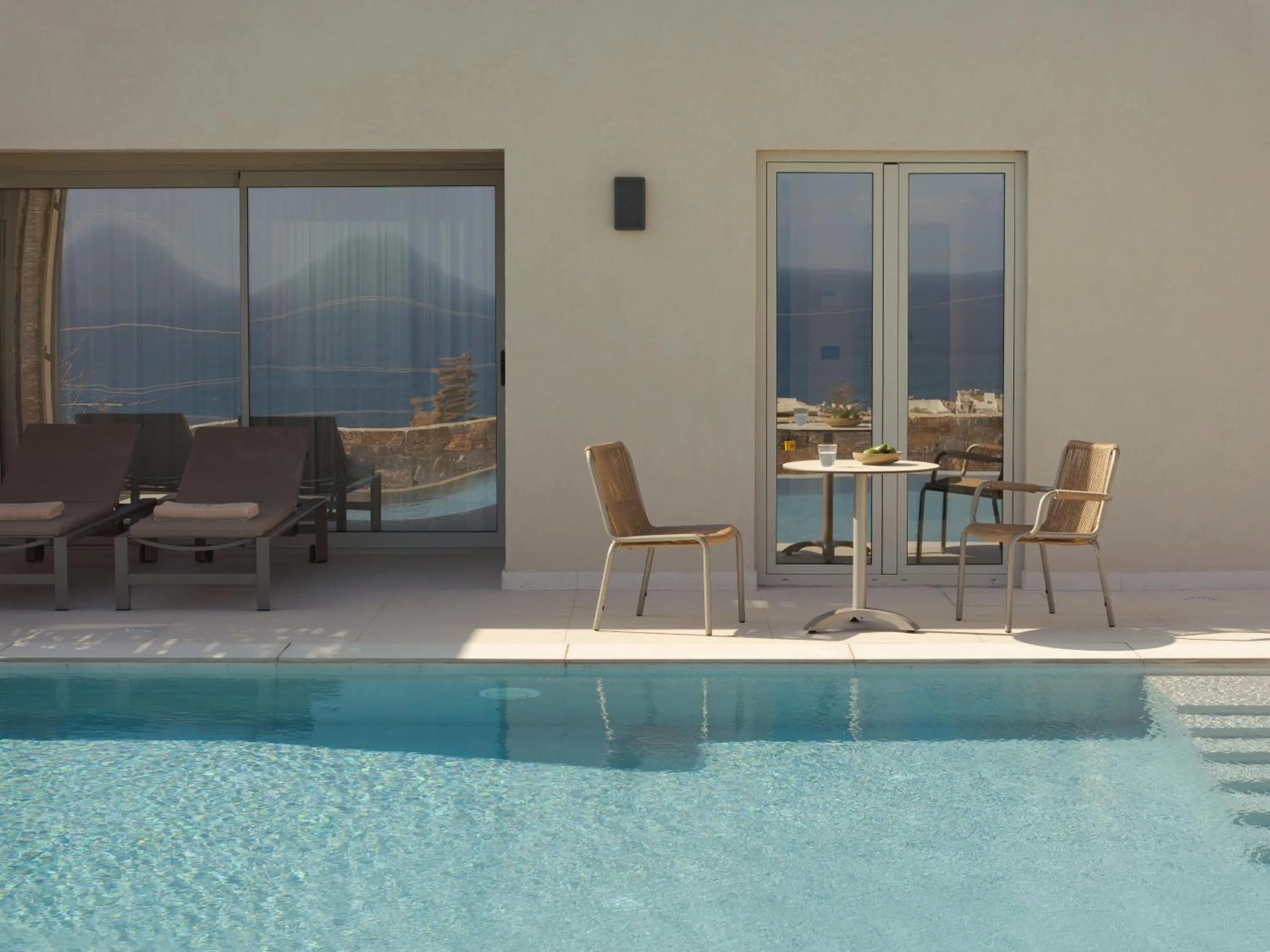 Swimming pool in Galaxy Suites Boutique Resort