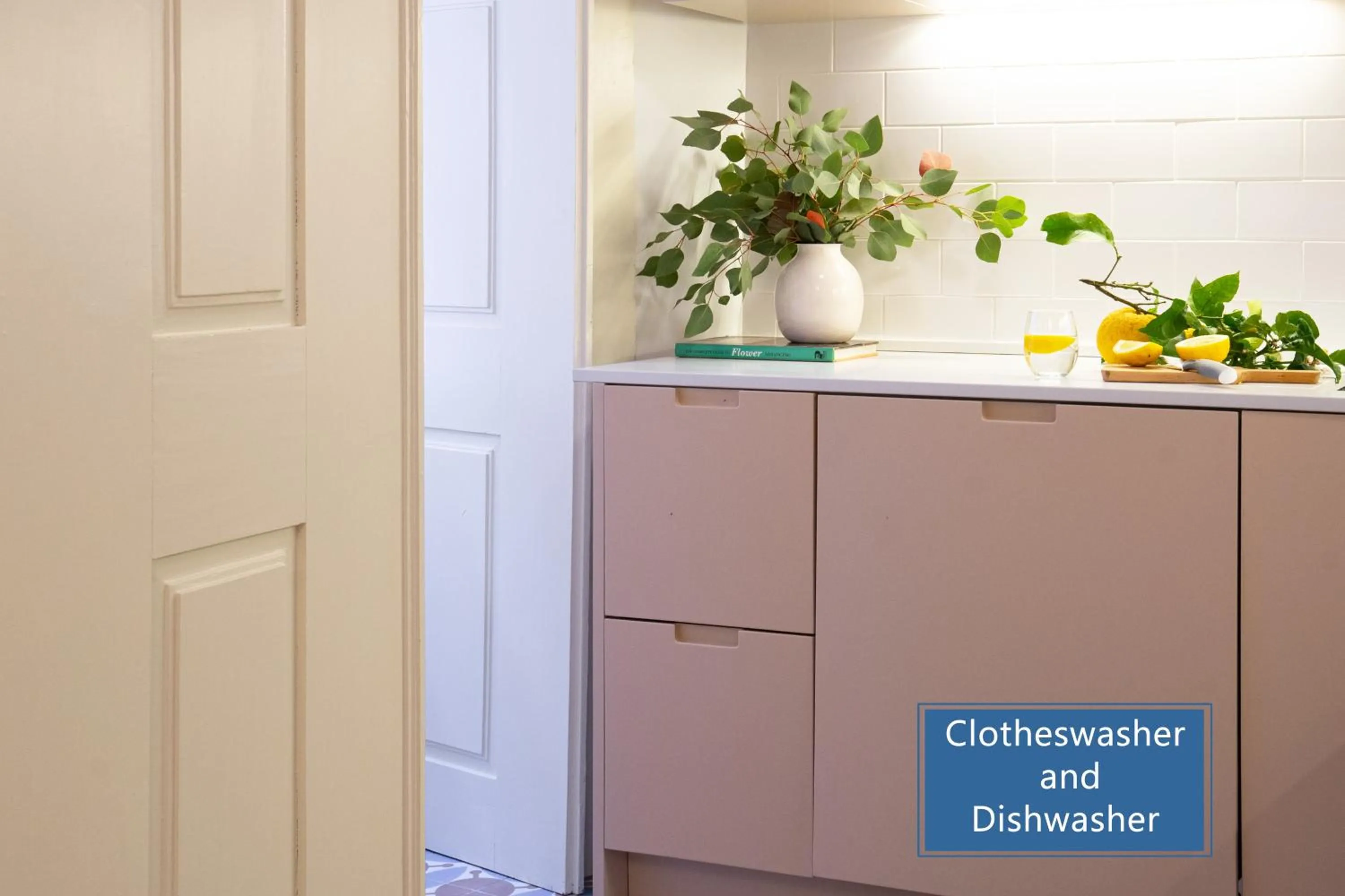 Kitchen or kitchenette in Entre Ruas Apartments