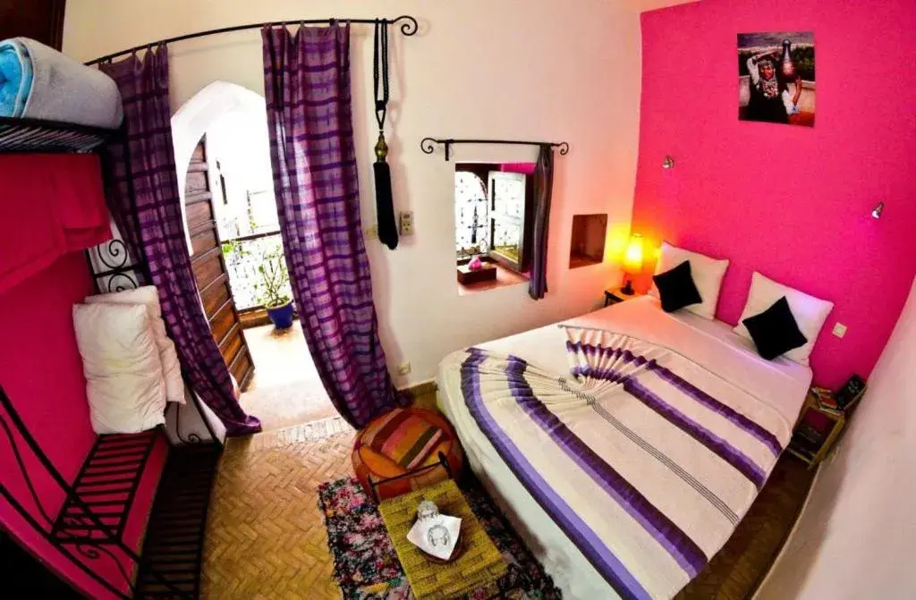 Bed in riad dar saba shika Bed in riad dar saba shika