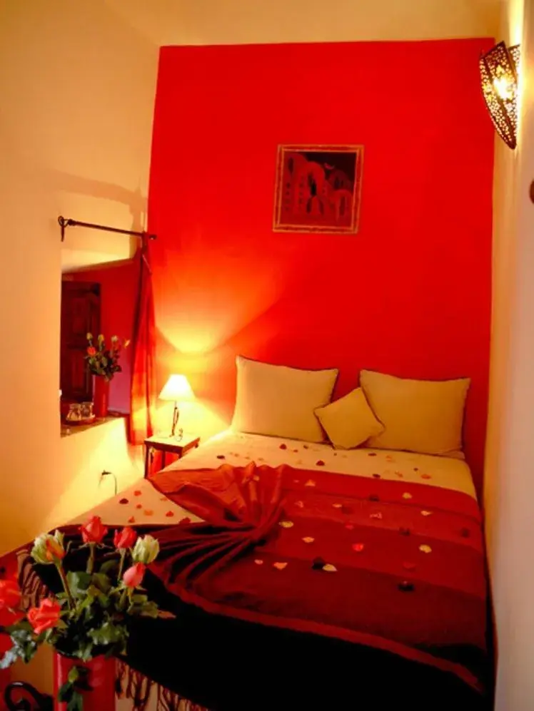 Bed in riad dar saba shika Bed in riad dar saba shika