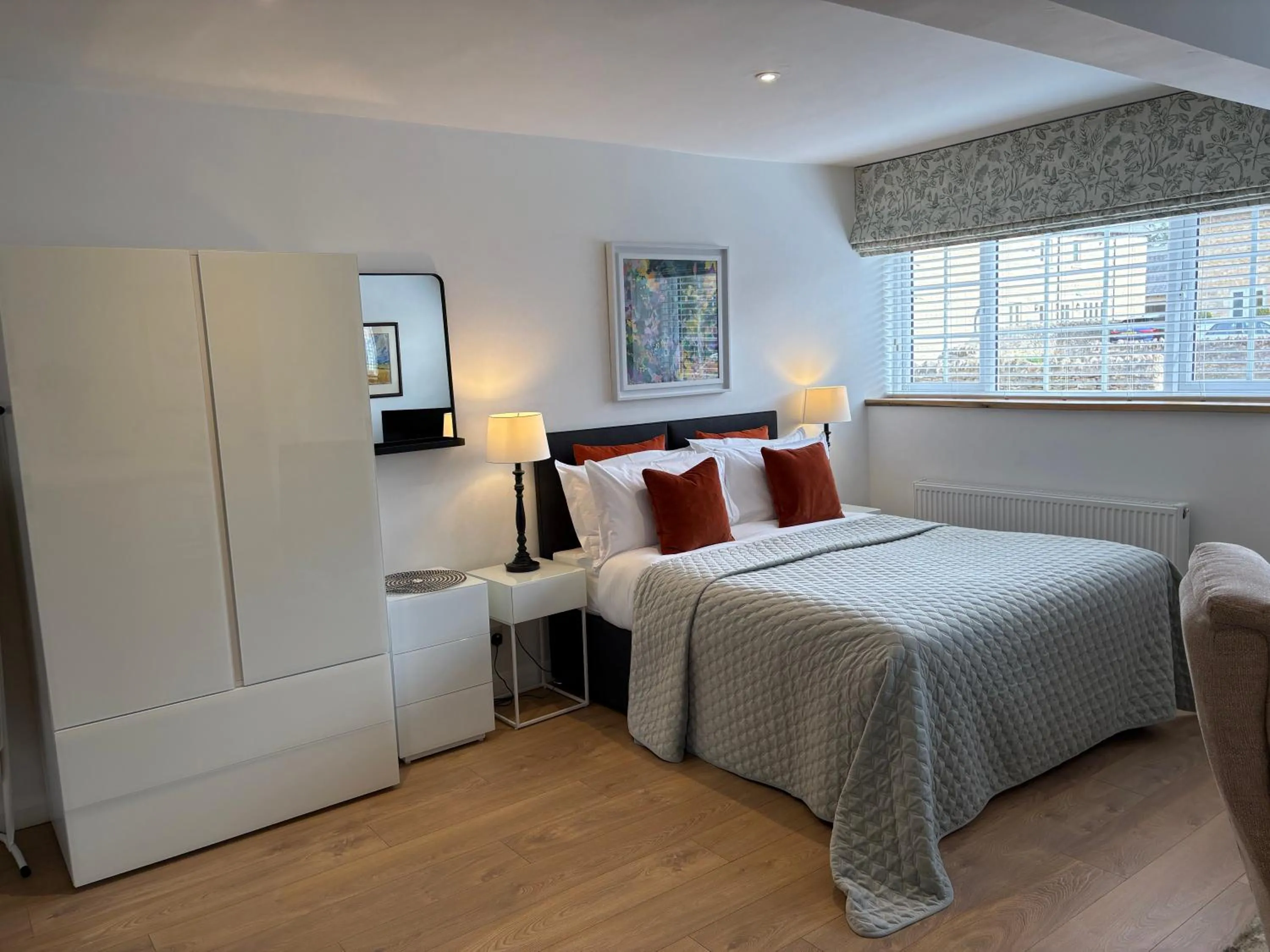 Bed in Yew Tree House