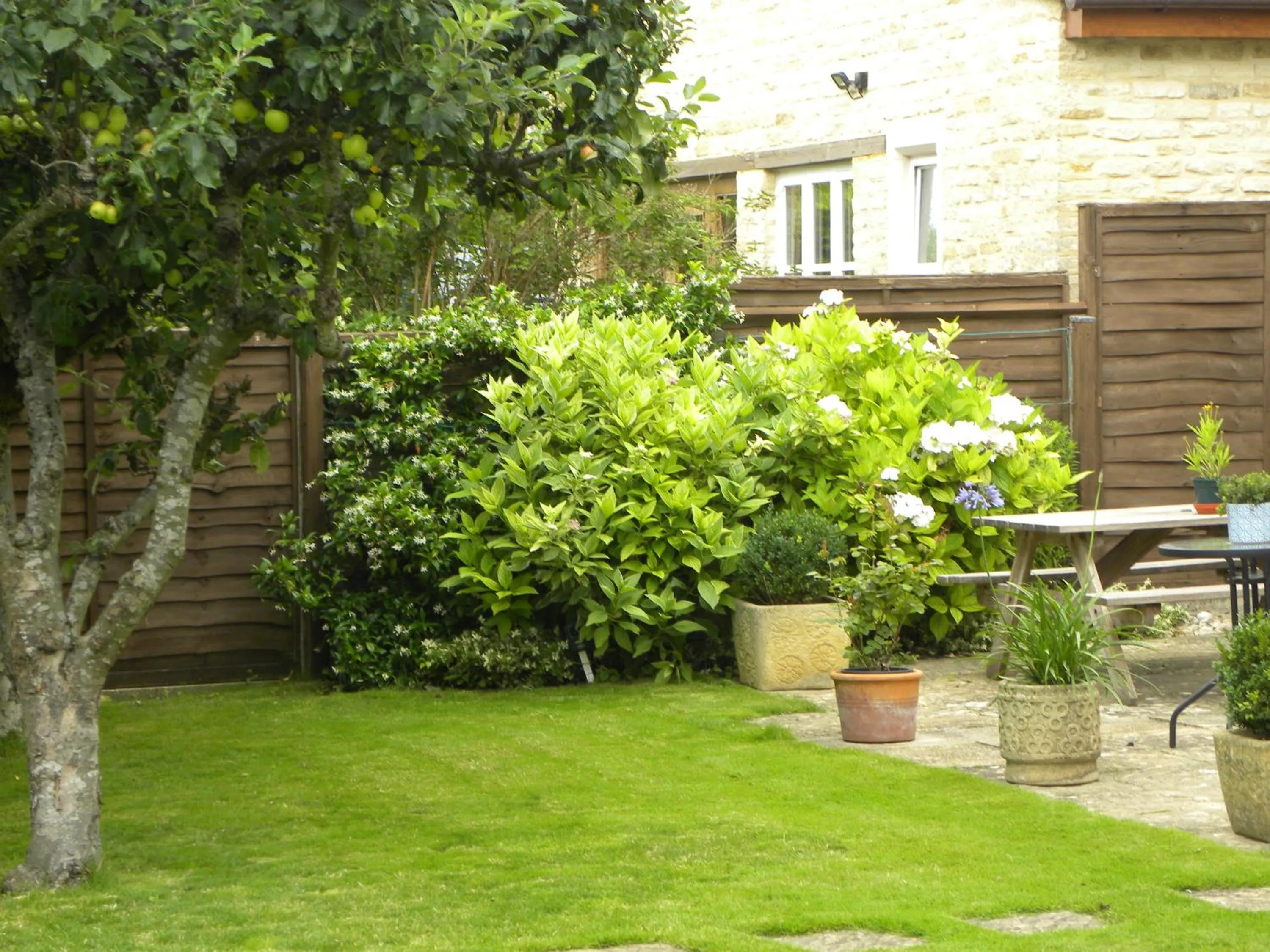 Patio in Yew Tree House