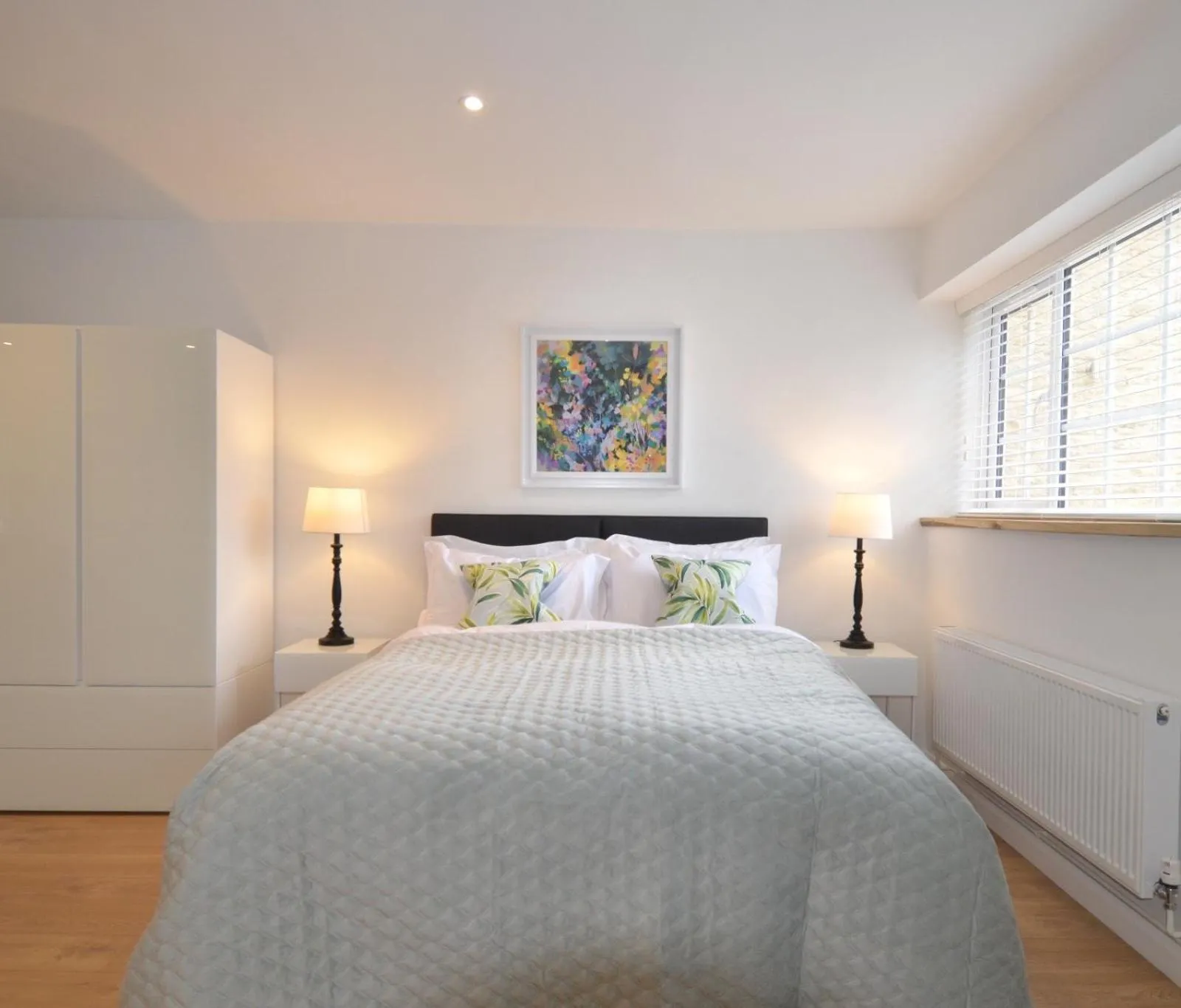 Bed in Yew Tree House