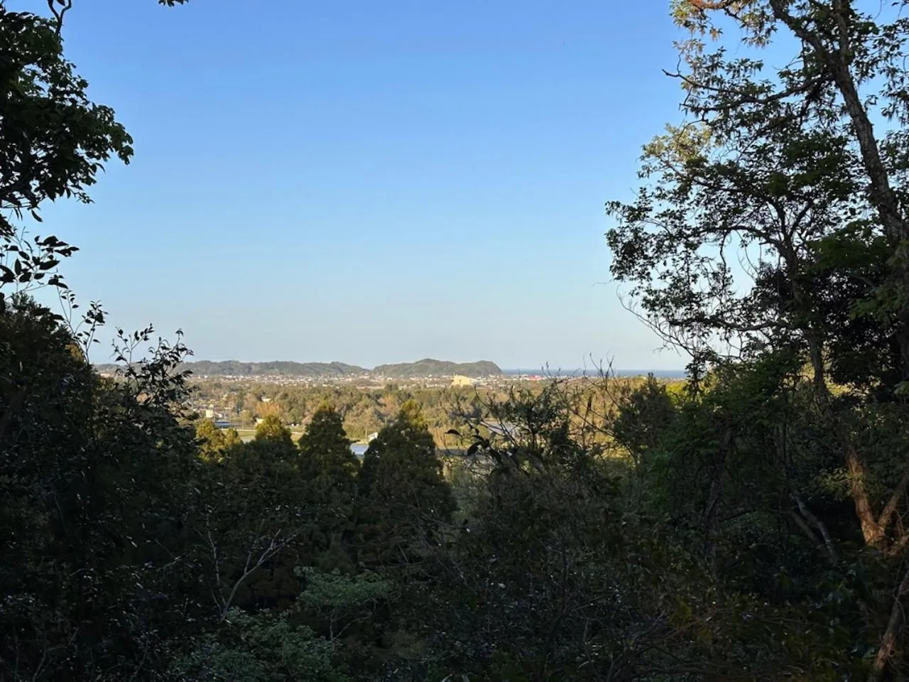 Natural landscape in Nakadaki Art Village