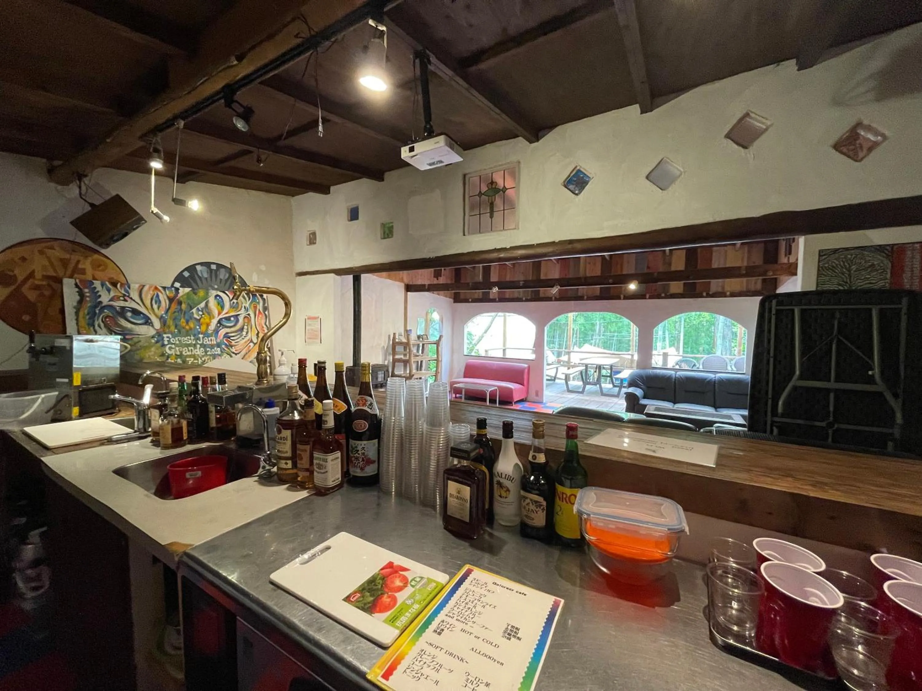 Kitchen or kitchenette in Nakadaki Art Village