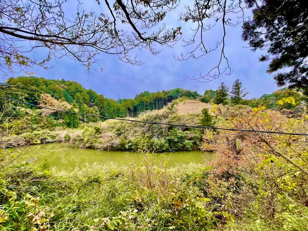 Natural landscape in Nakadaki Art Village