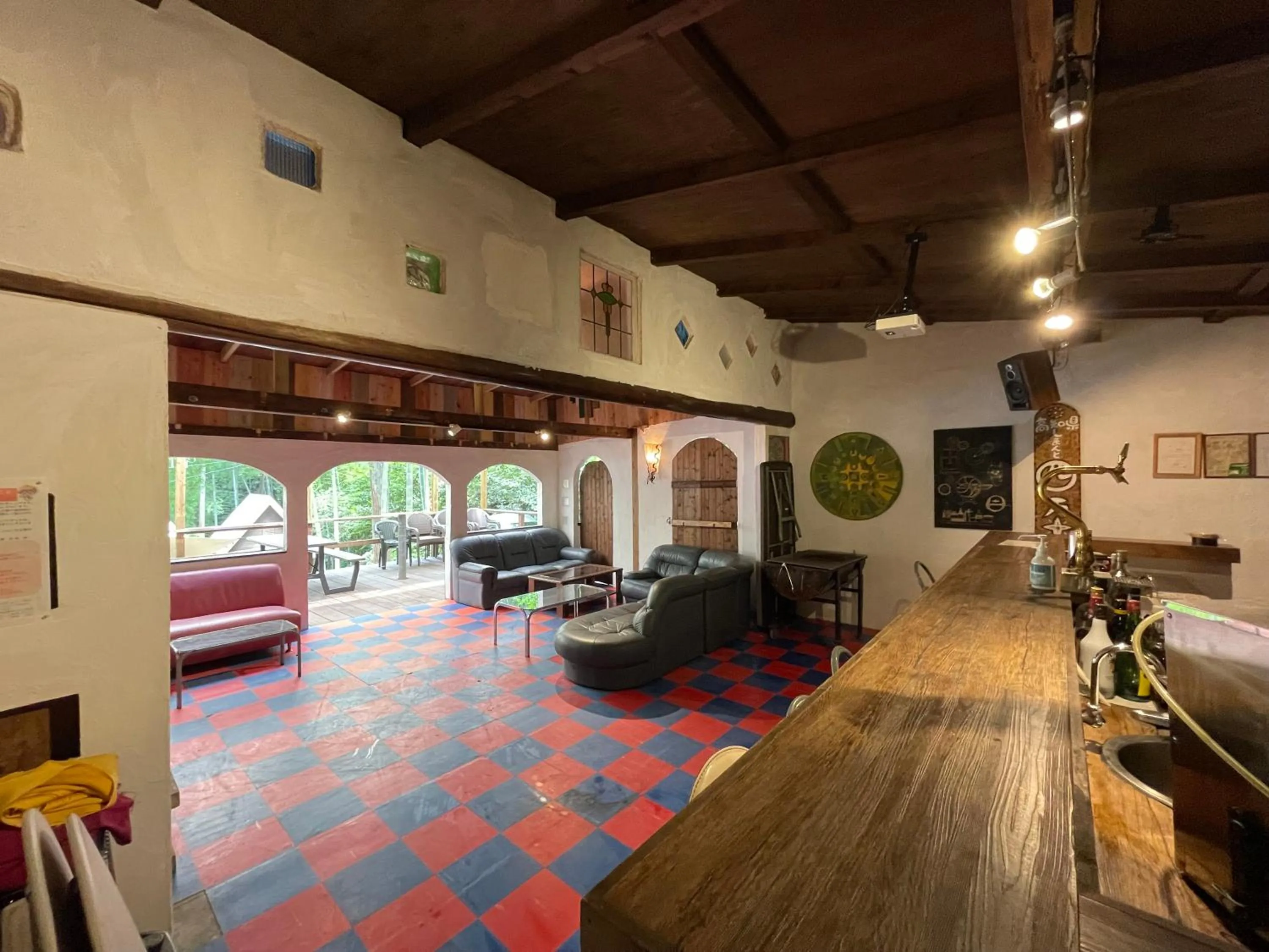 Living room in Nakadaki Art Village