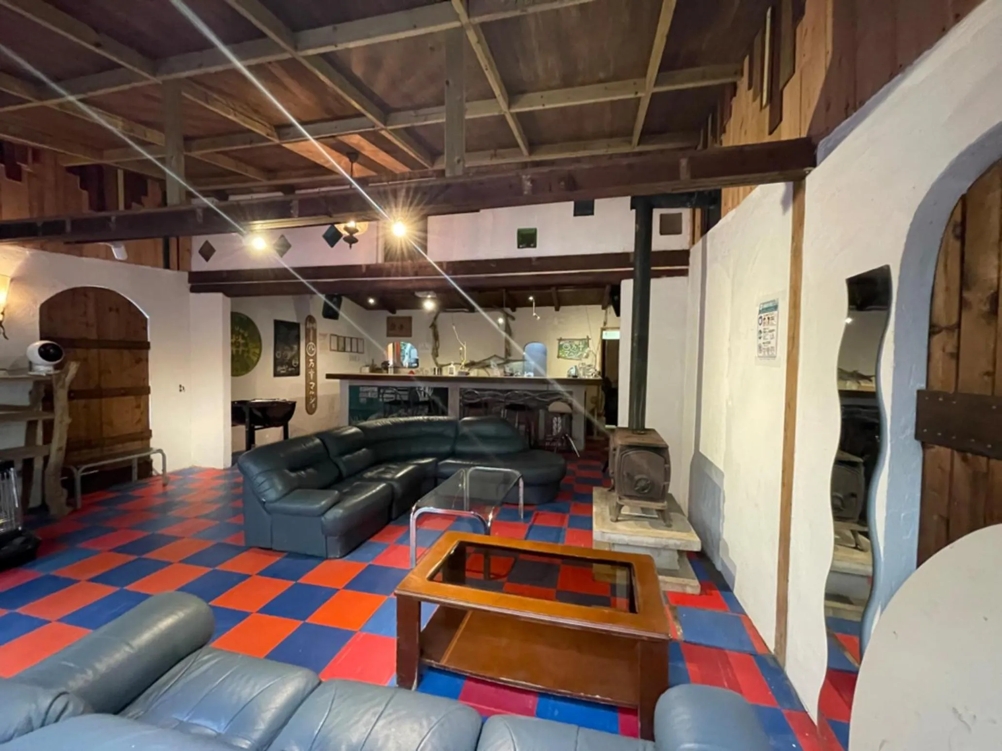 Living room in Nakadaki Art Village