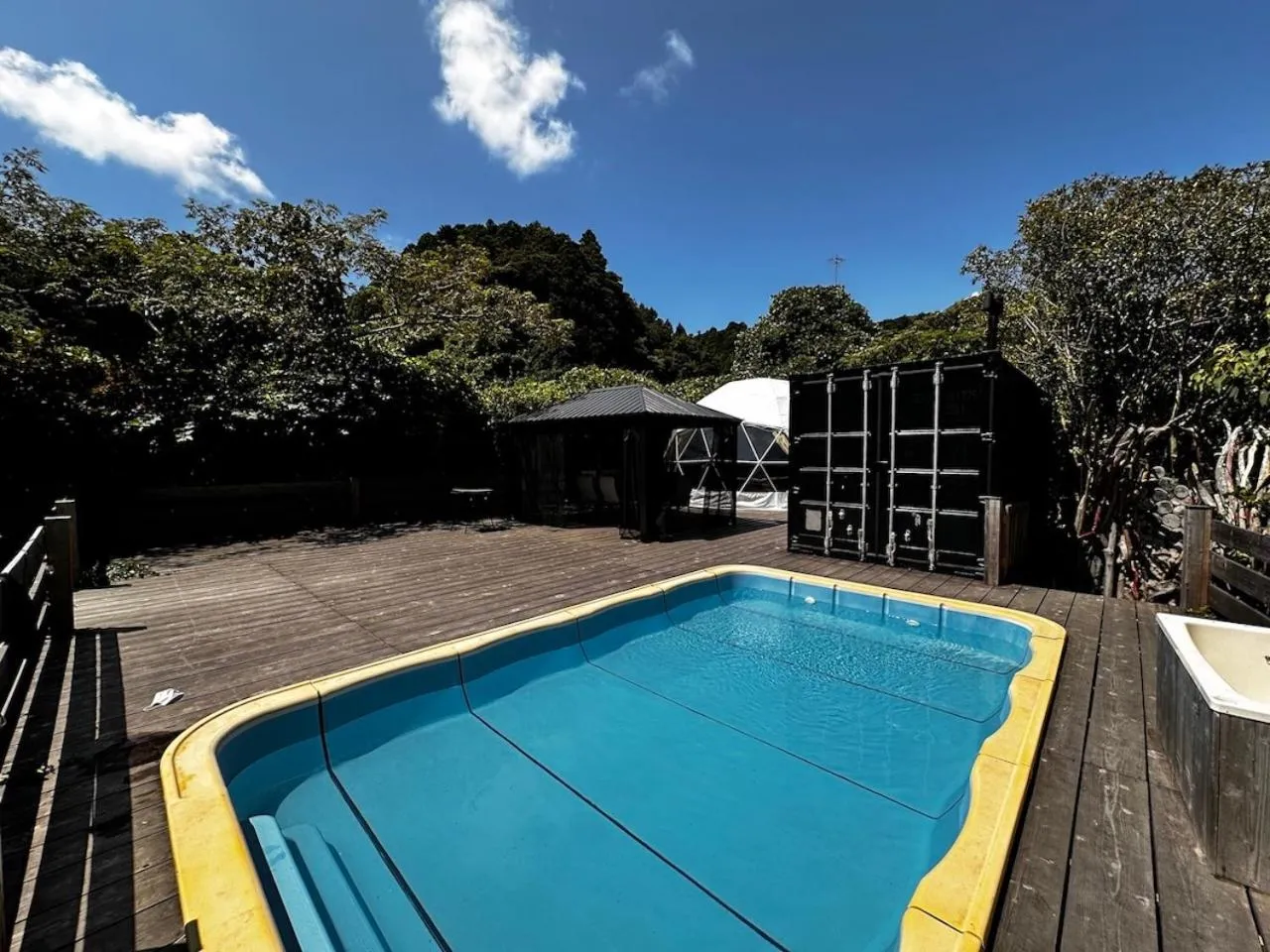Swimming pool in Nakadaki Art Village