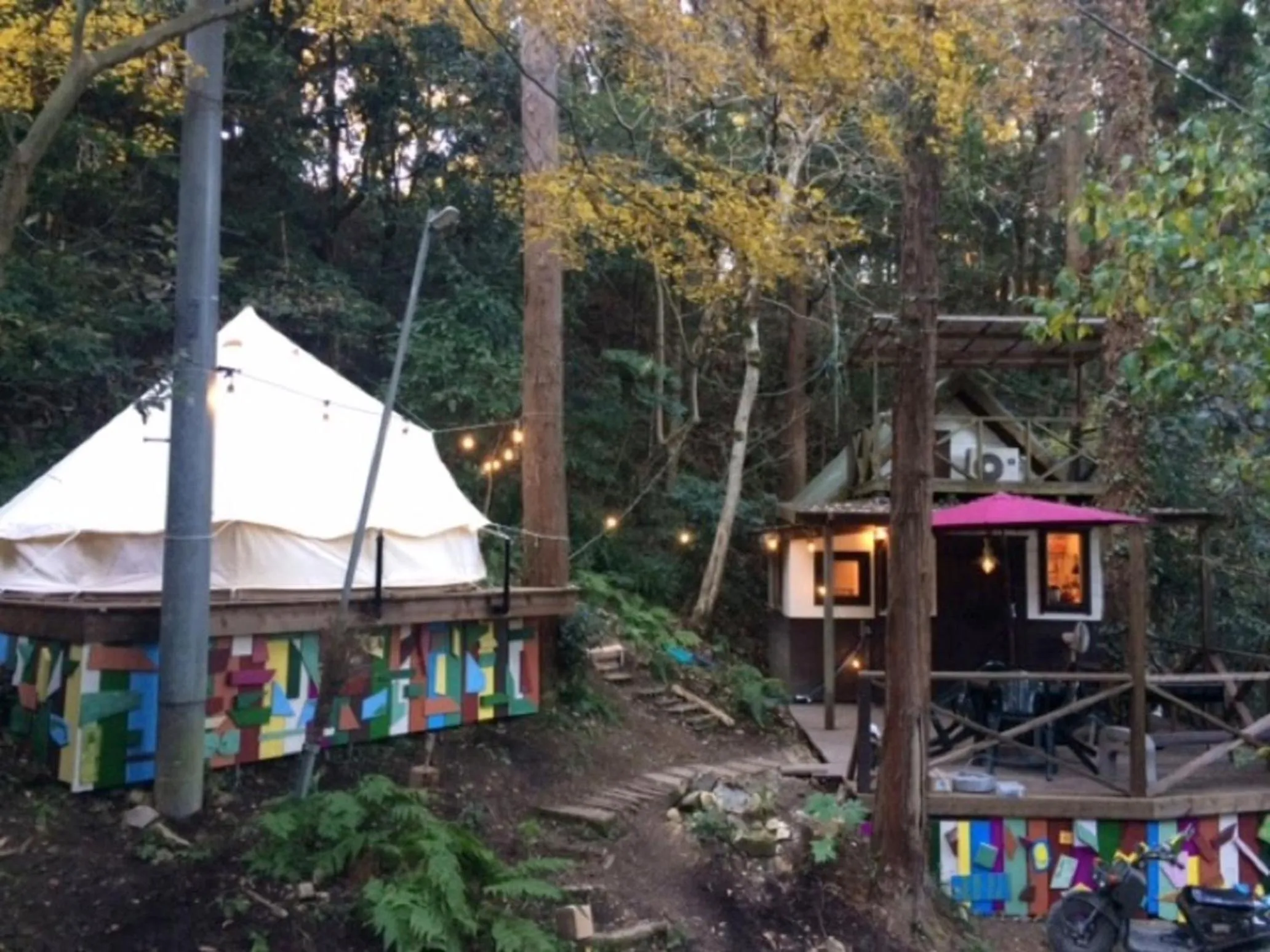 Property building in Nakadaki Art Village