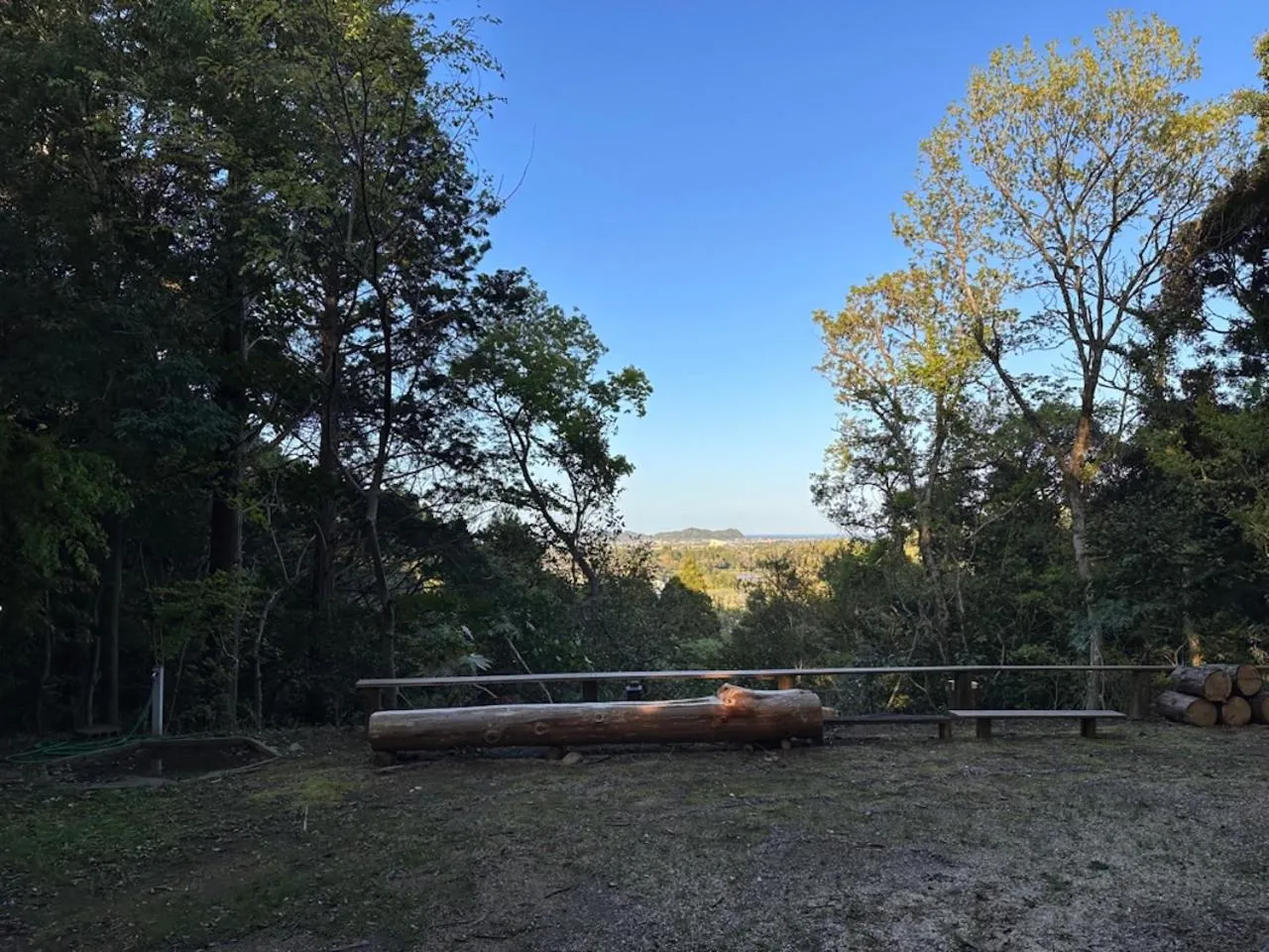 Natural landscape in Nakadaki Art Village