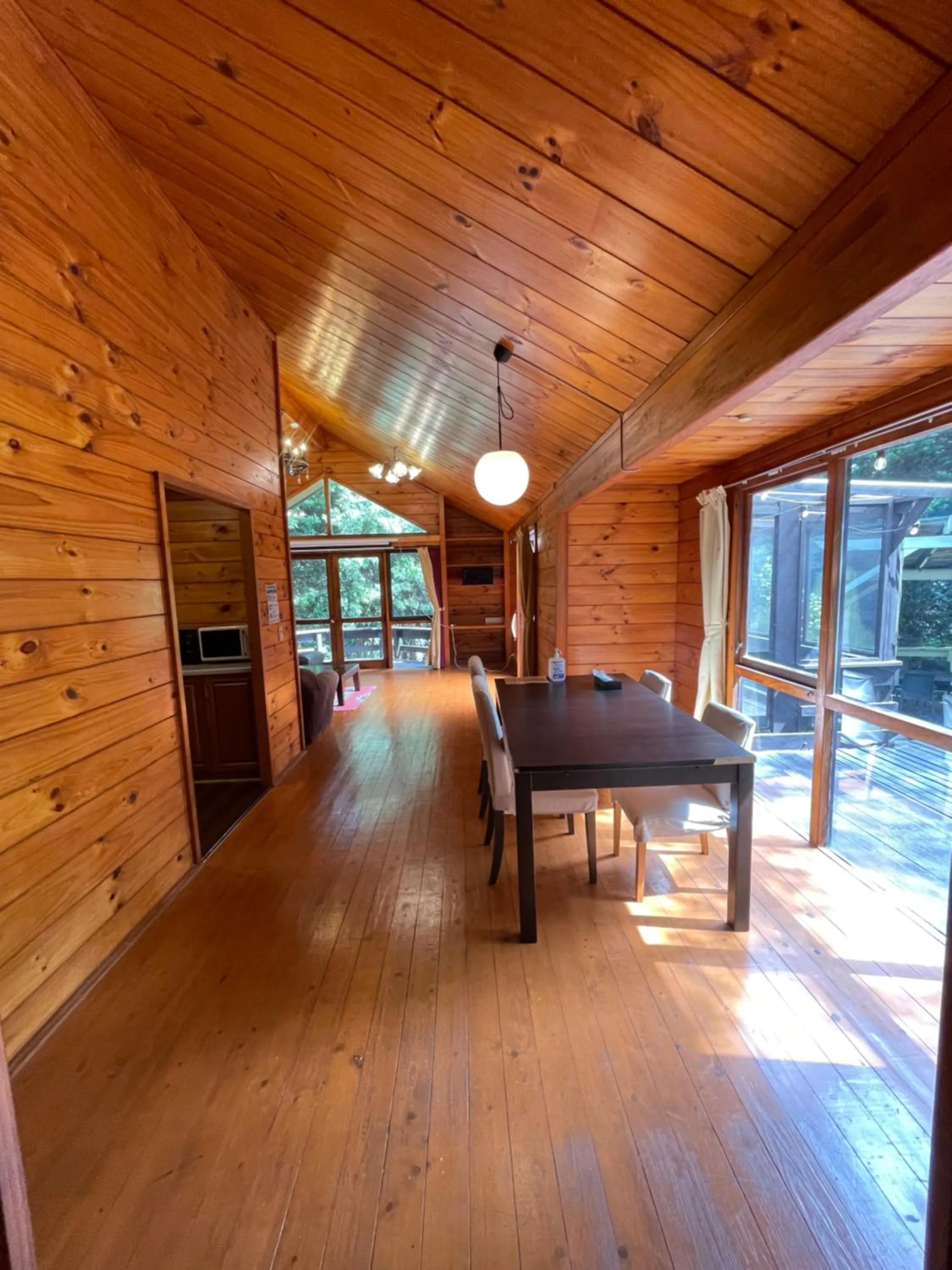 Dining area in Nakadaki Art Village