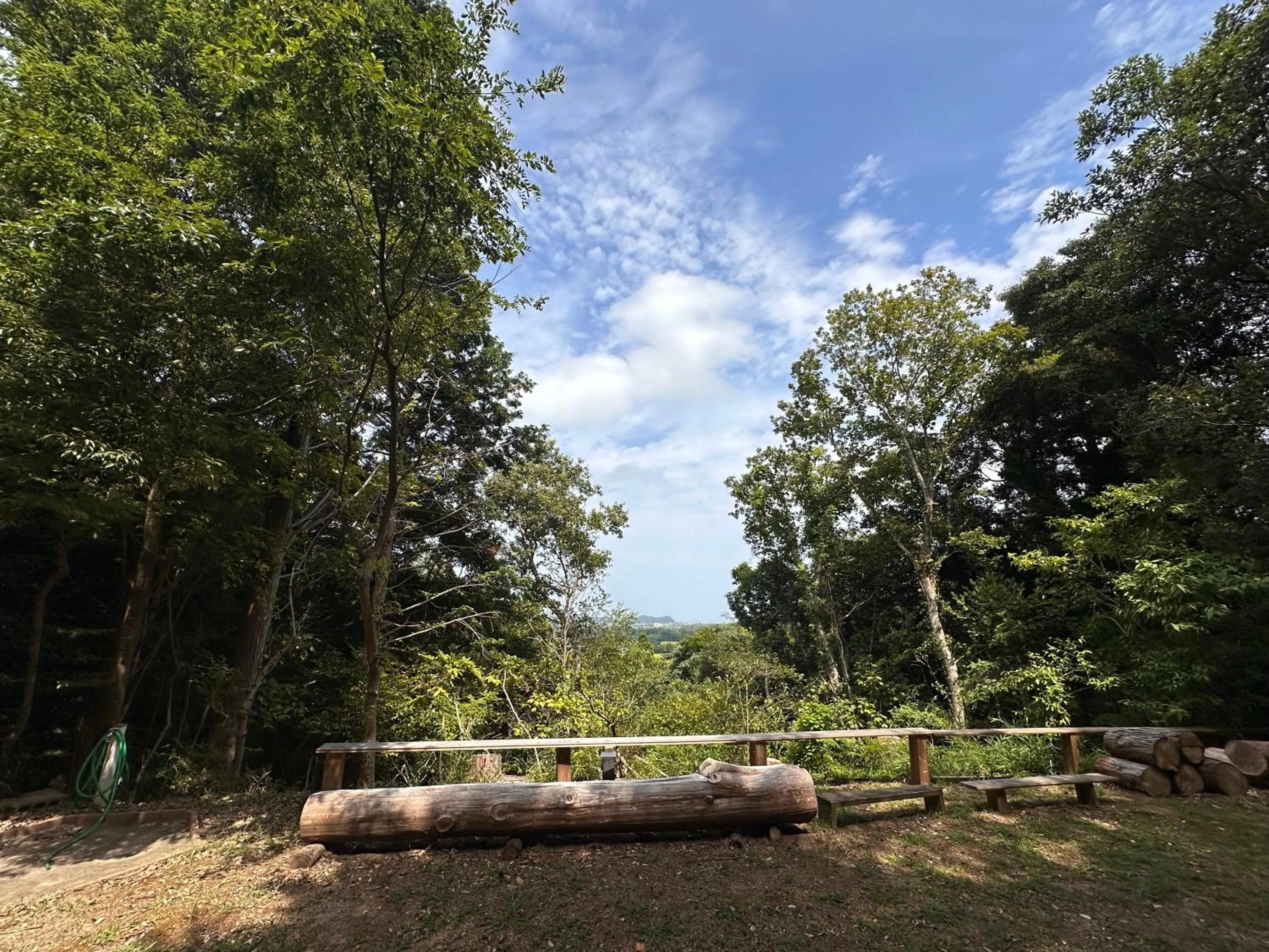 Natural landscape in Nakadaki Art Village