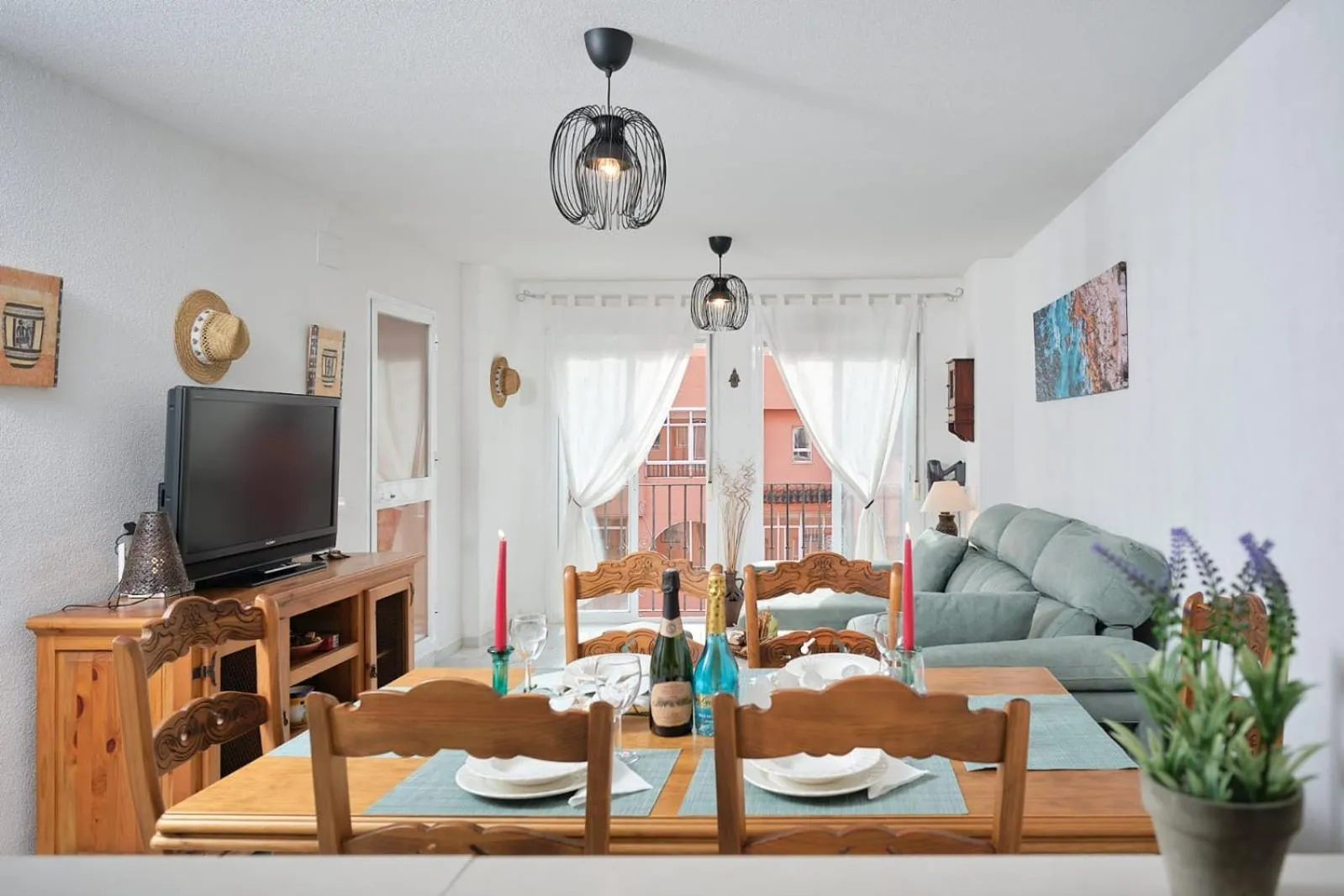 Living room in NFN Apartment Los Hidalgos Golf