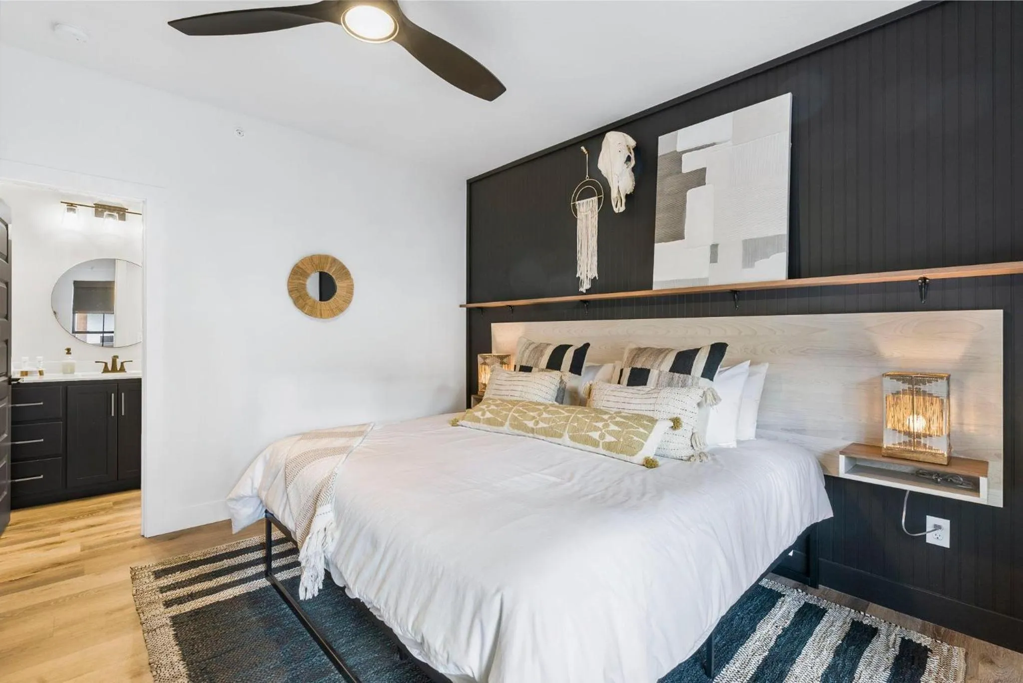 Bed in Keystone Lodge