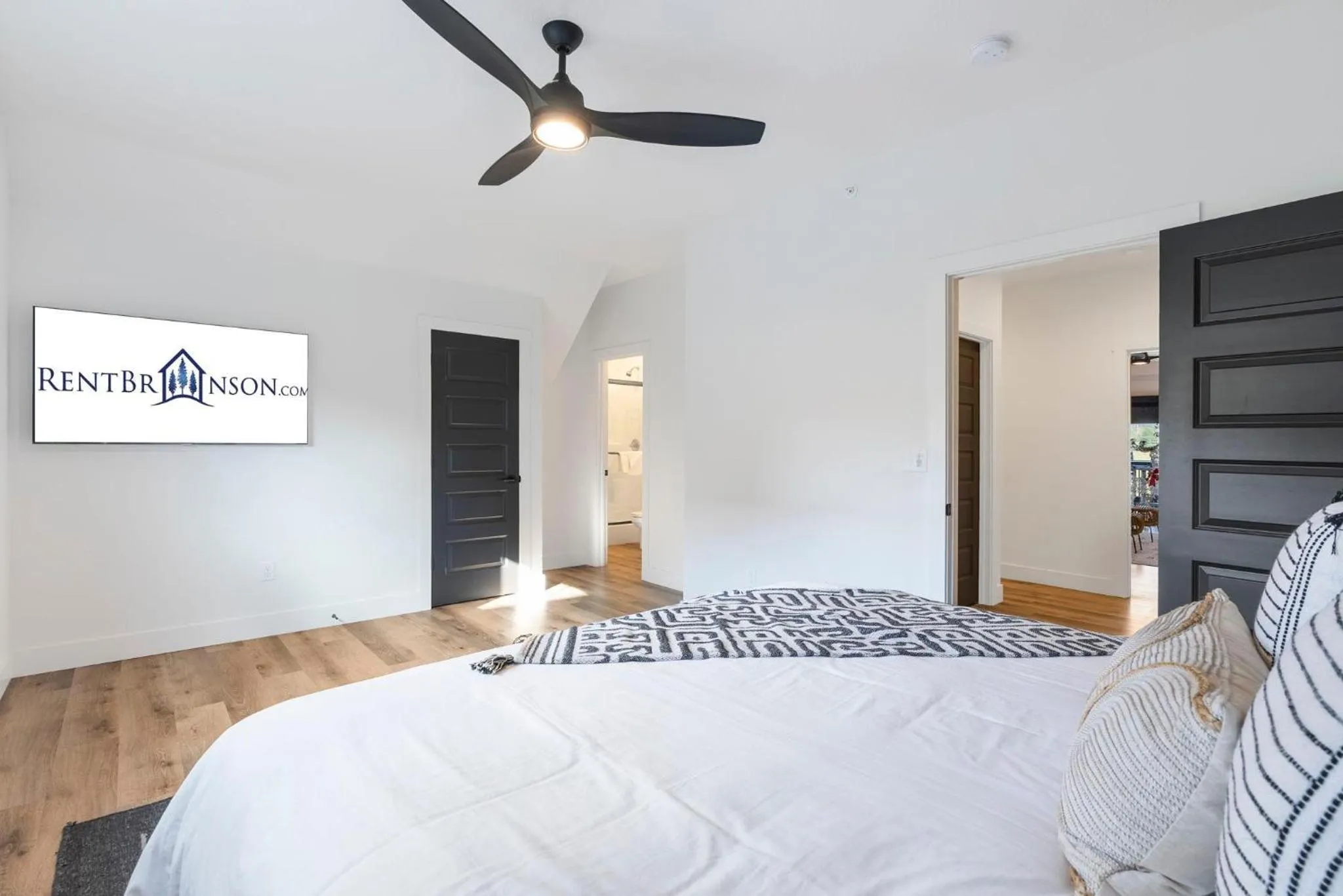 Bed in Keystone Lodge